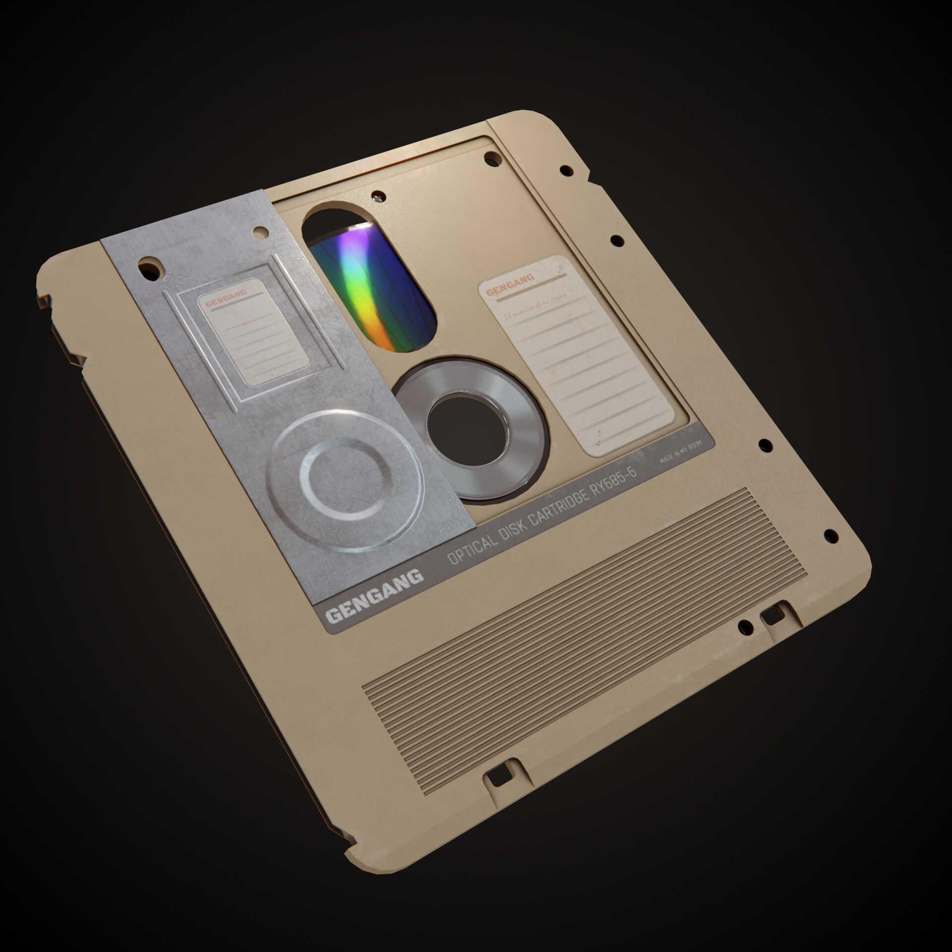 ArtStation optical disk cartridge