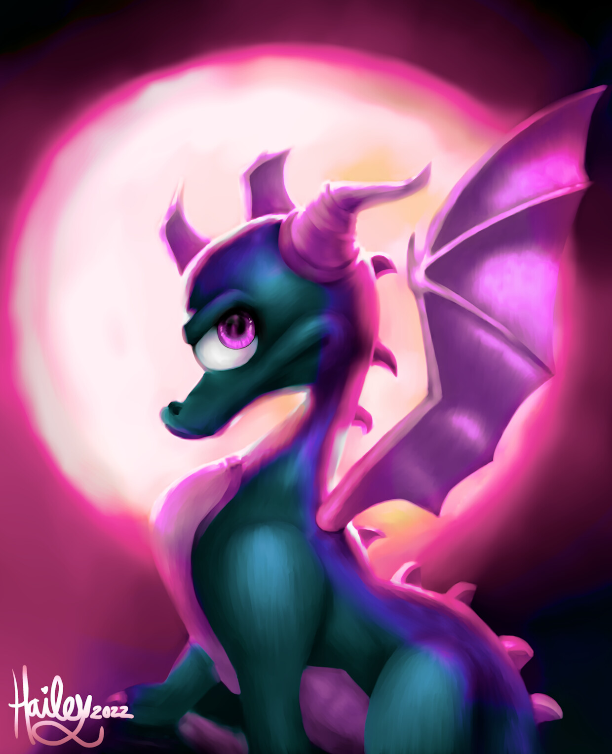 ArtStation - Sunset Spyro