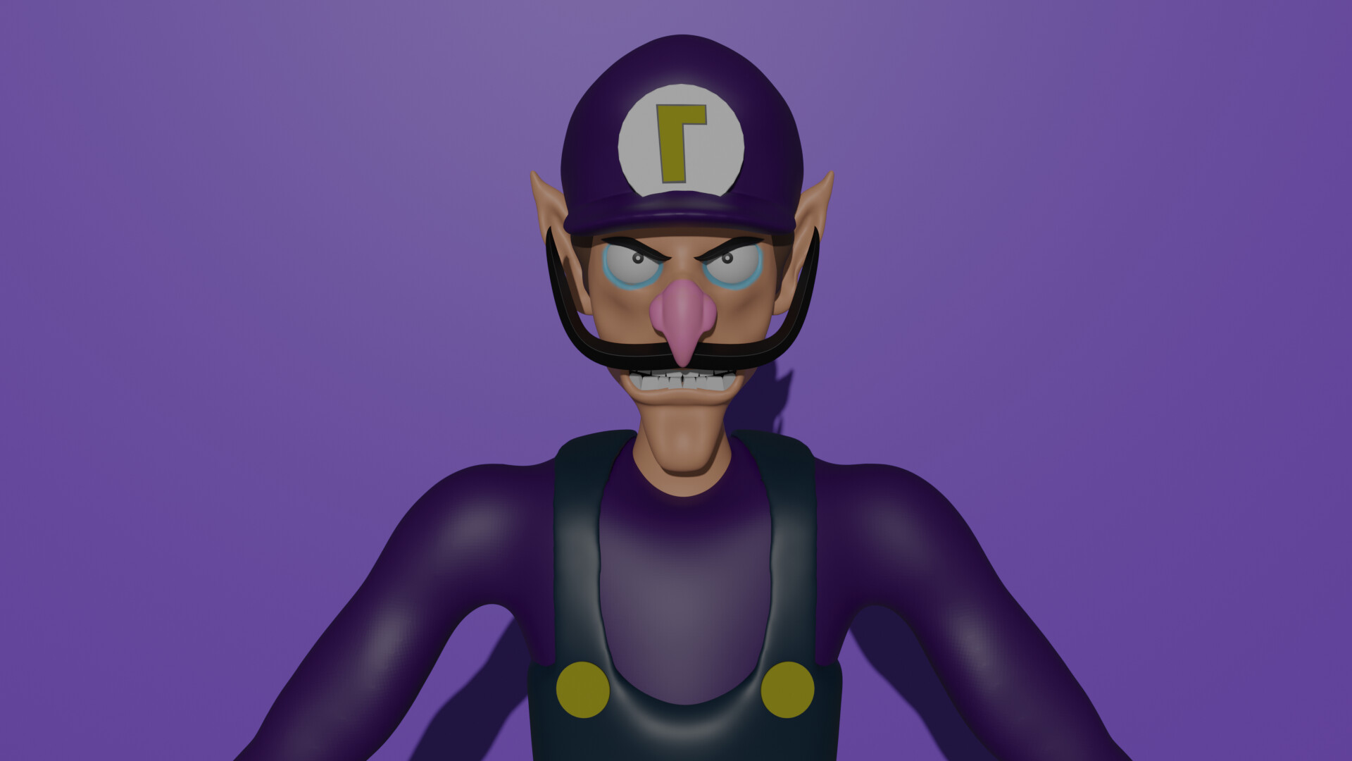 Artstation Waluigi 