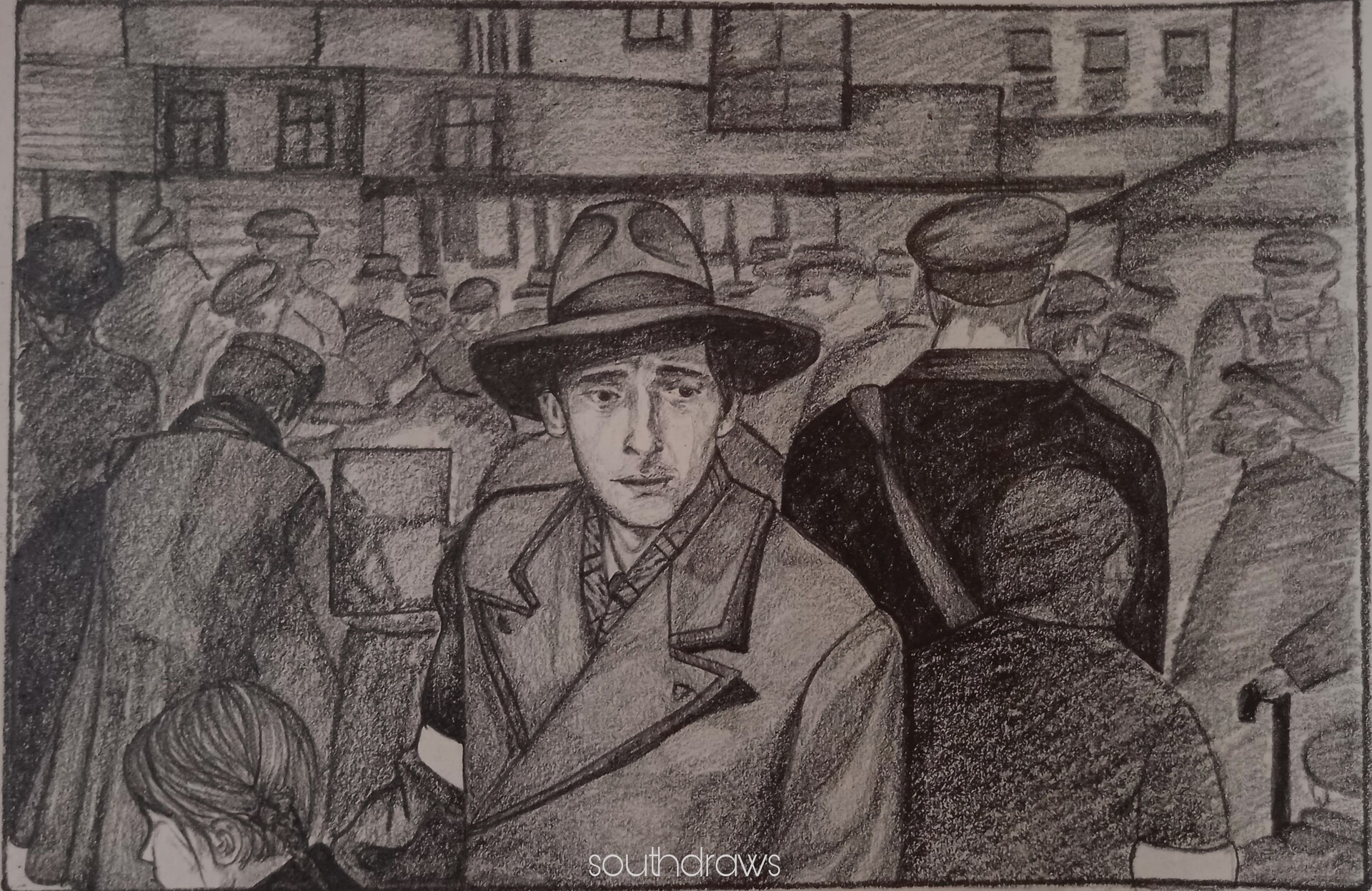 ArtStation - Adrien Brody, The Pianist