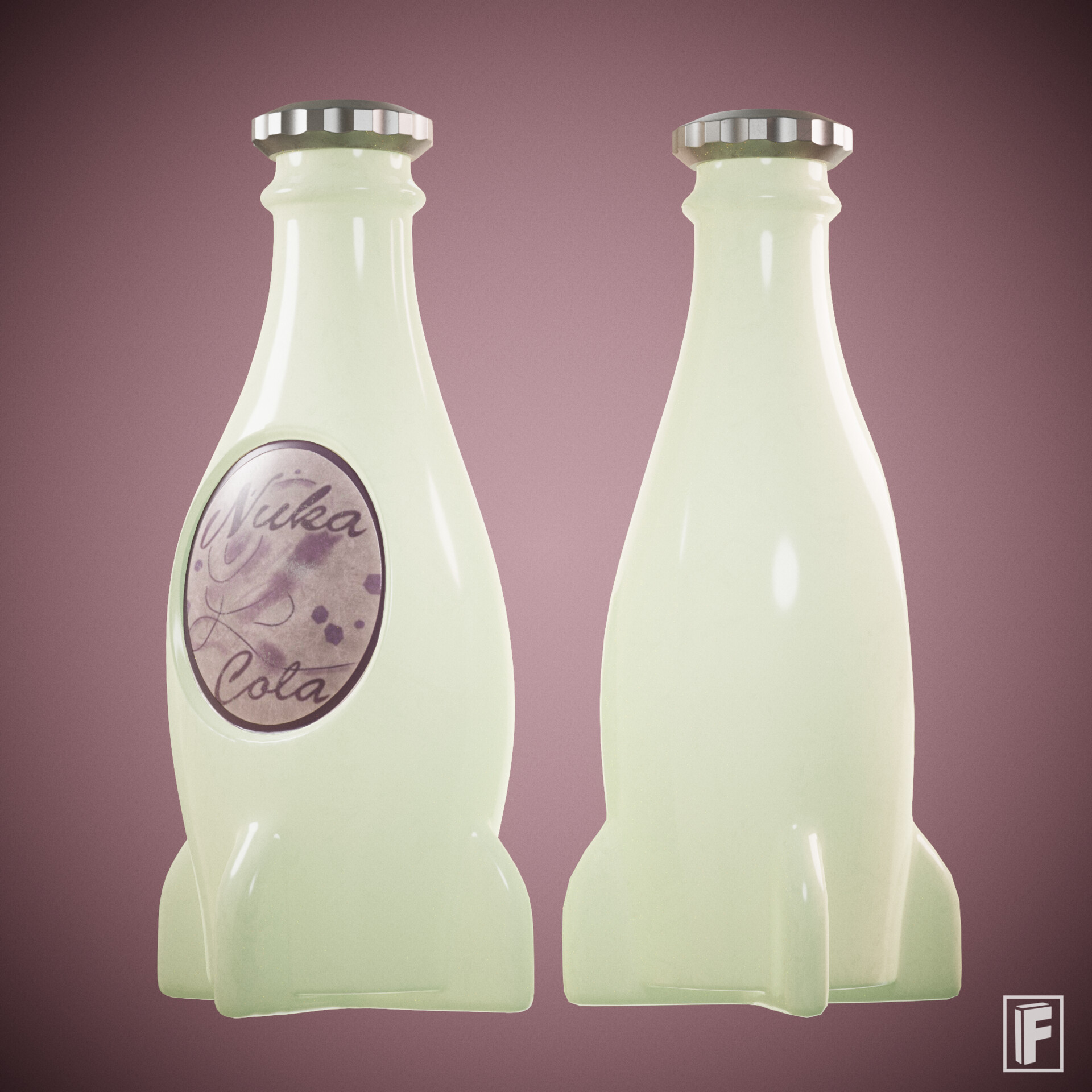 ArtStation - Fallout Project - Nuka Cola