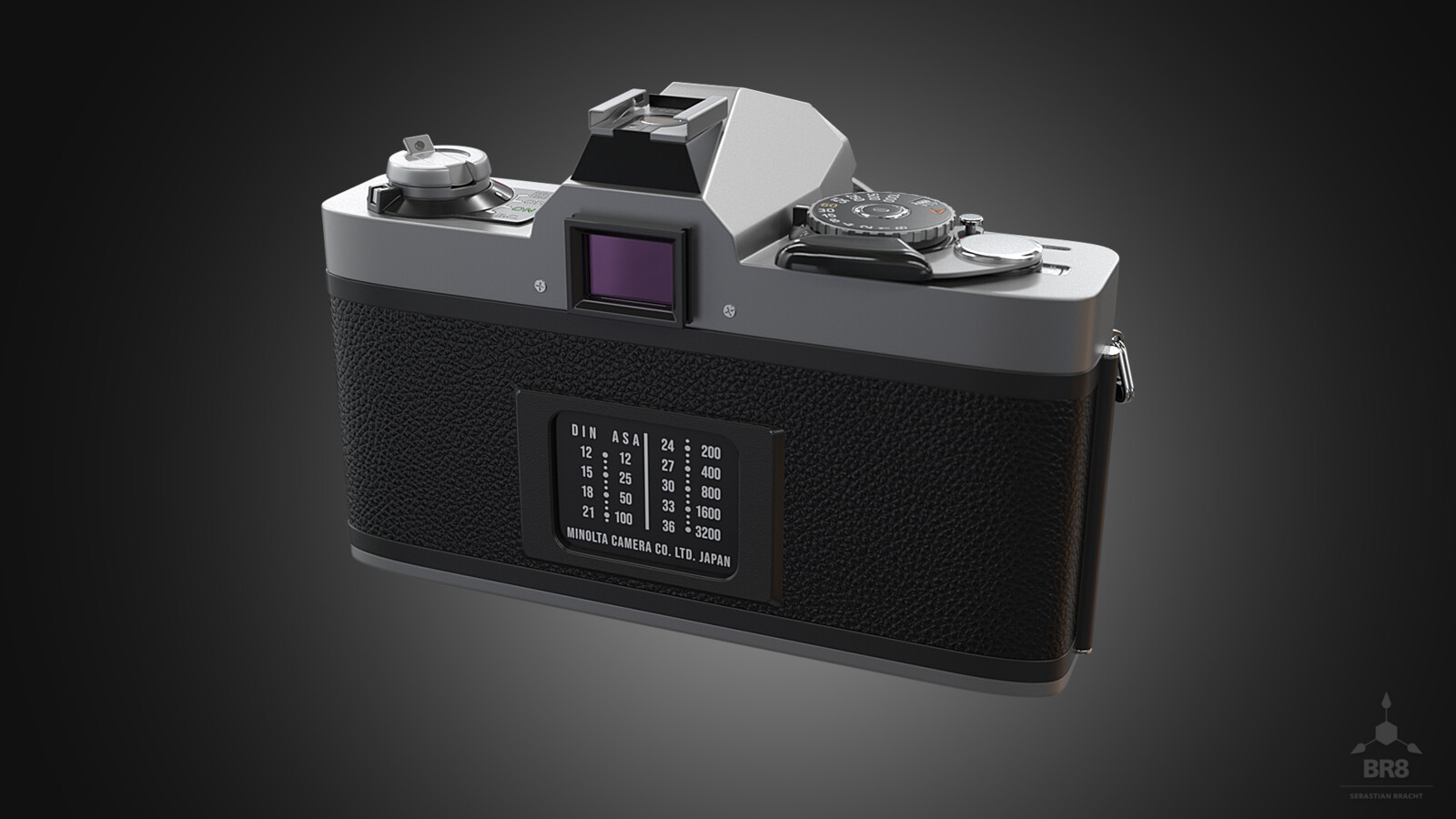 Minolta XG 9 | Back View | 1920x1080
