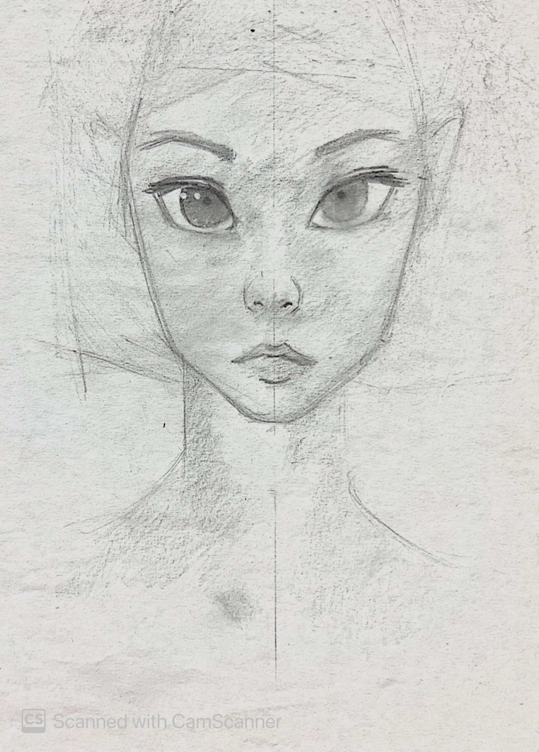 Min - Pencil Drawing