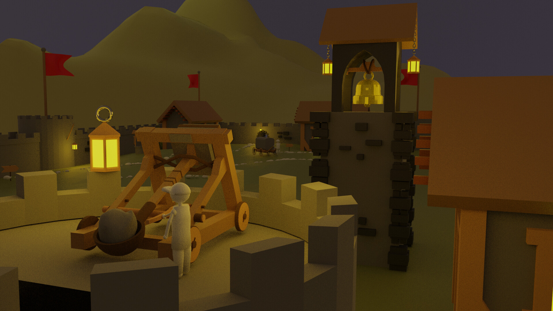 ArtStation - human fall flat fanart