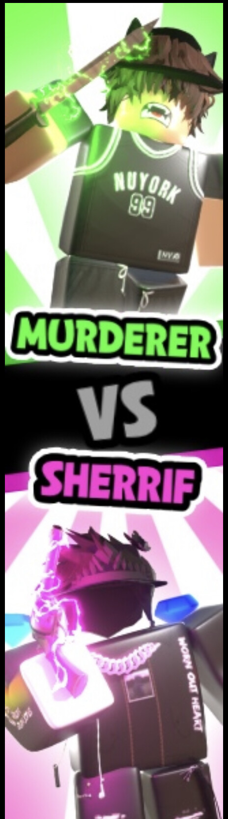 Murders vs sheriff roblox lighting skin｜TikTok Search