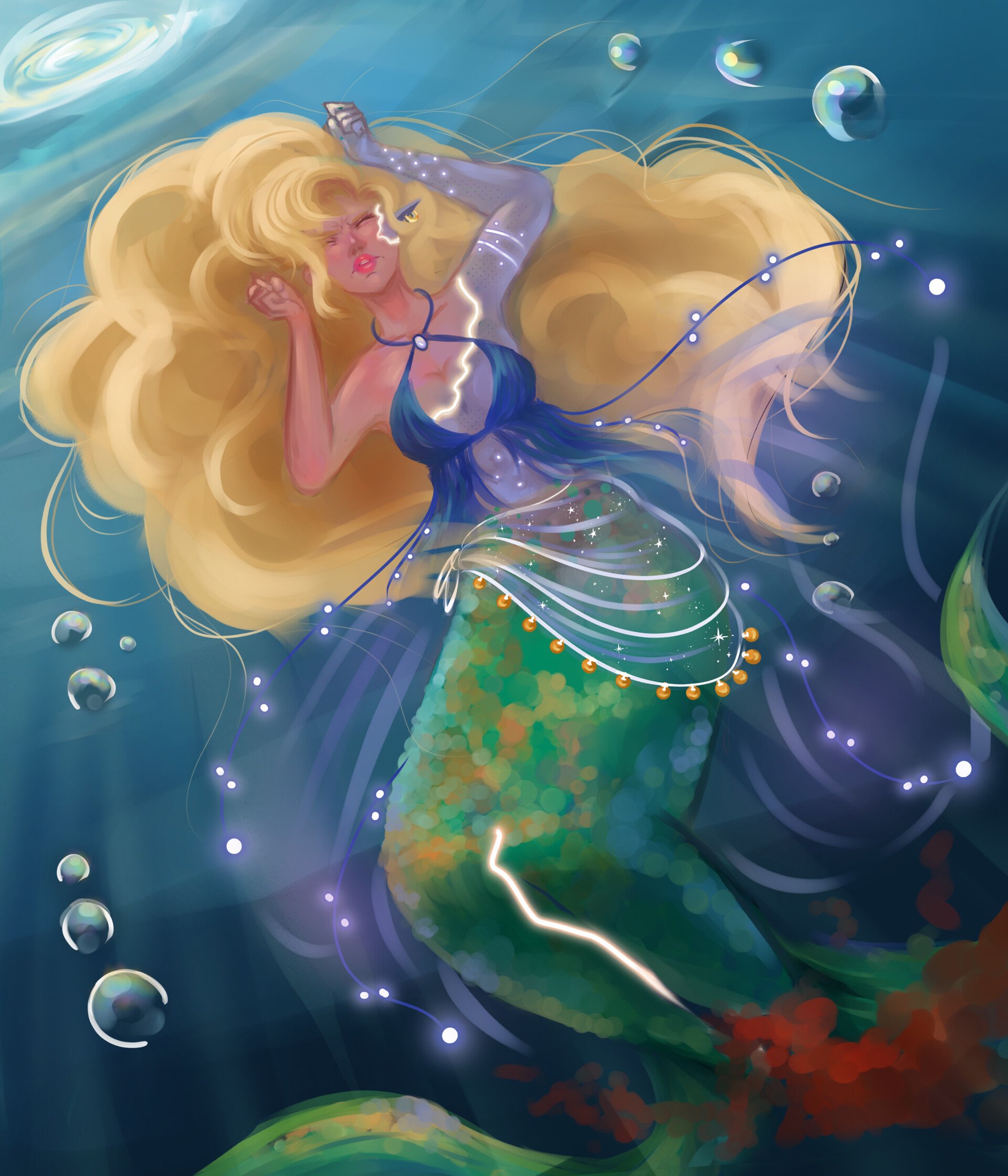 Mermaid Transformation Deviantart - myk4key