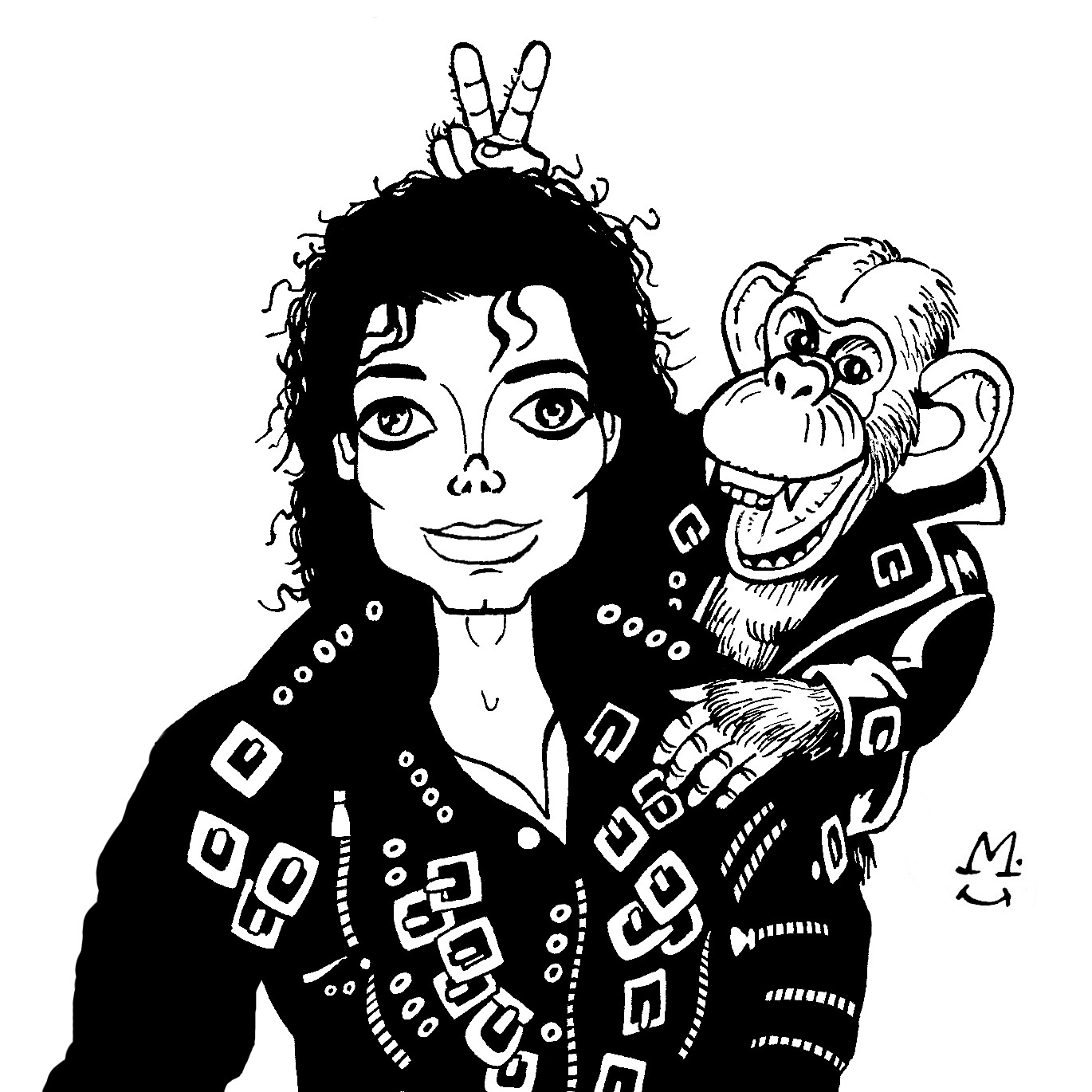 Michael Jackson - Artists Meet Artists