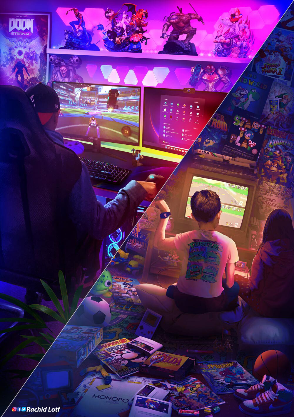 ArtStation - Start to Play 2022 - Videogames & ESport Festival Poster
