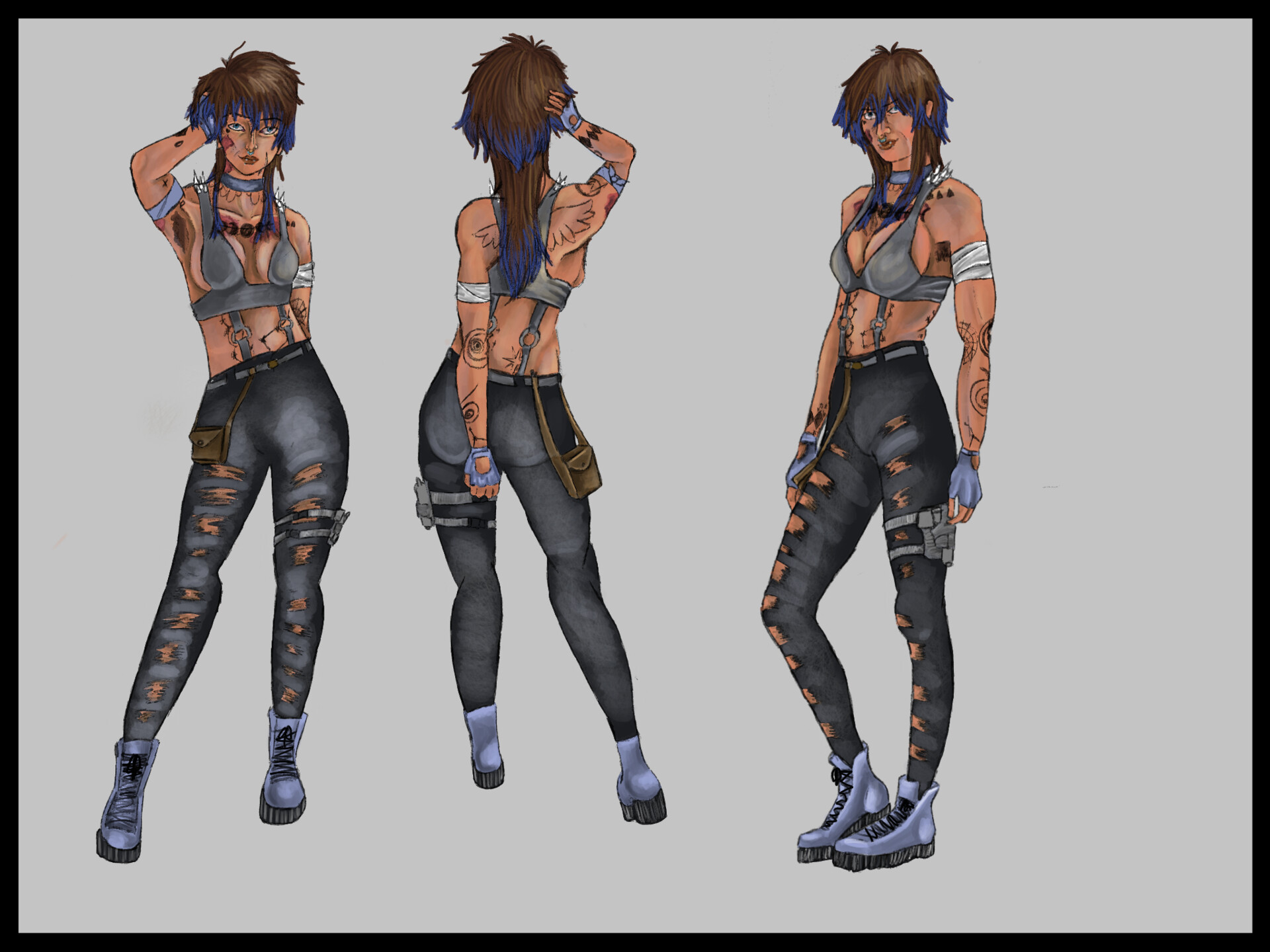 ArtStation Main character Survival Game