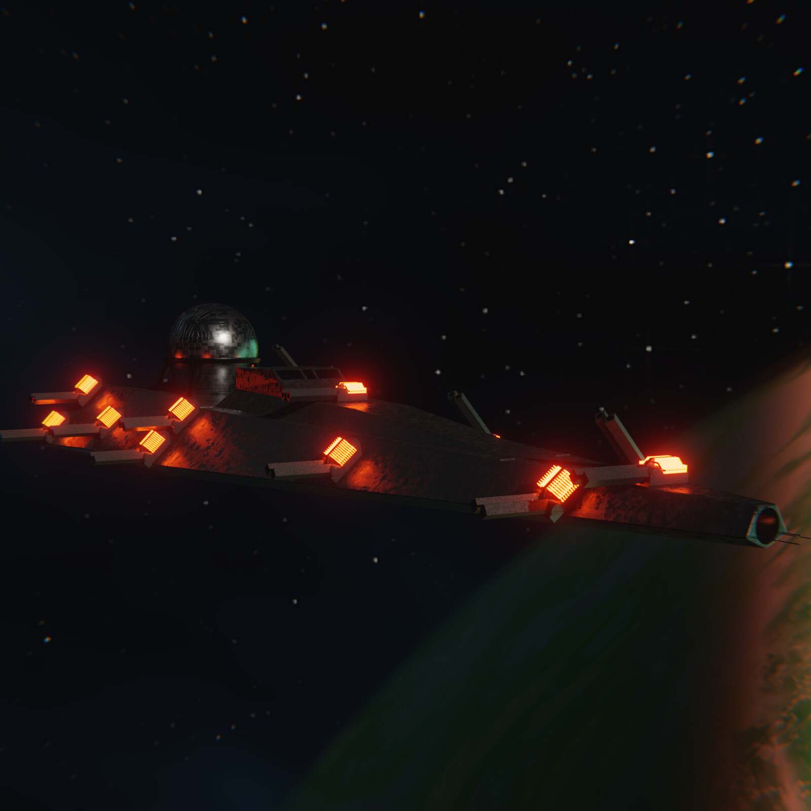 Full broadside