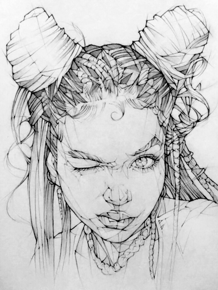 ArtStation - pencil drawing portrait Toh-Yasu藤保 #155