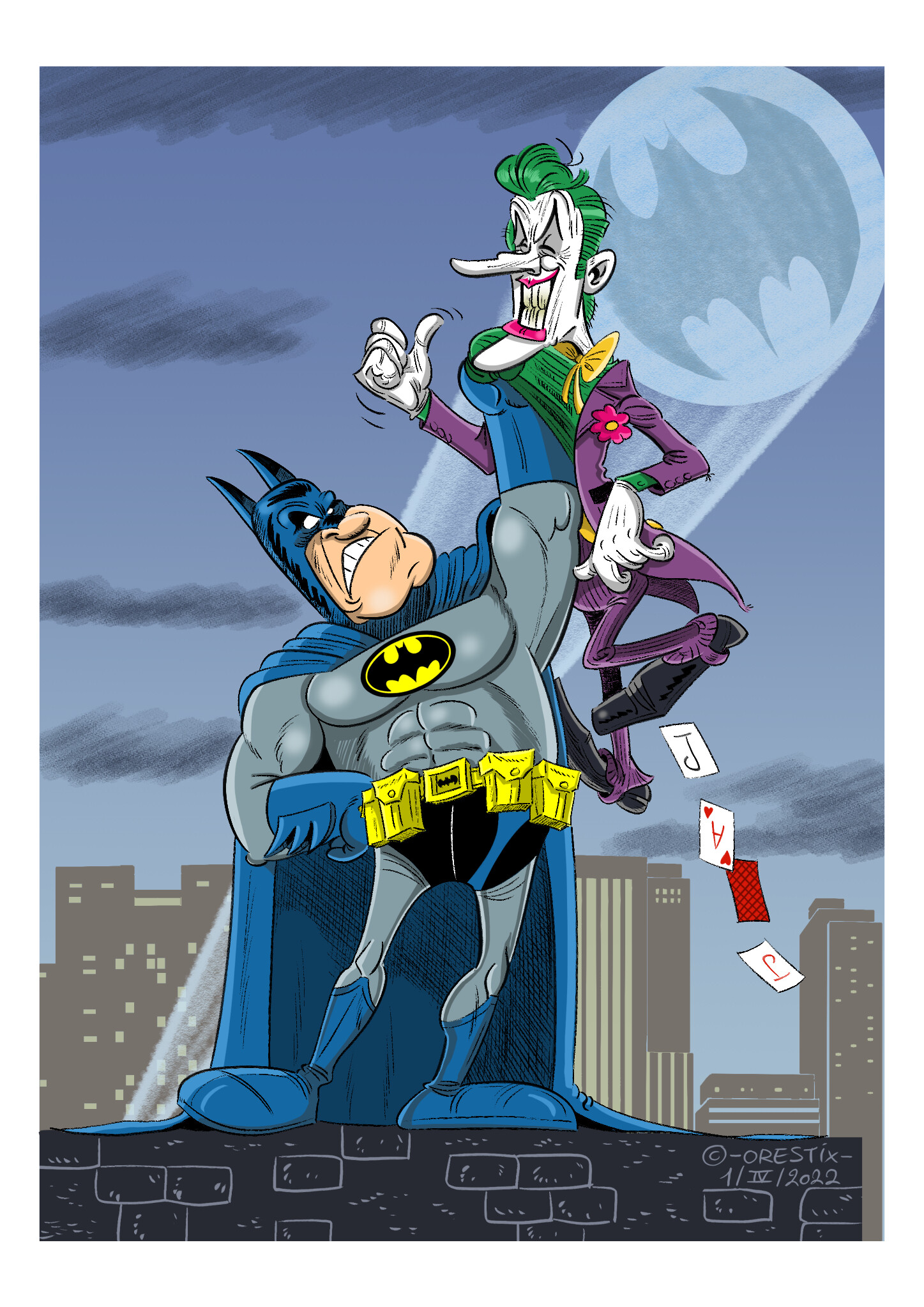 ArtStation - Batman VS The Joker