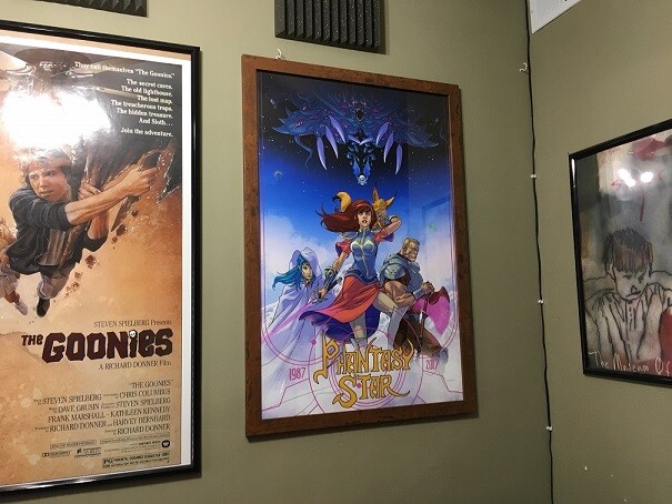 Pictured in situ in its natural habitat -- a nerd cave.