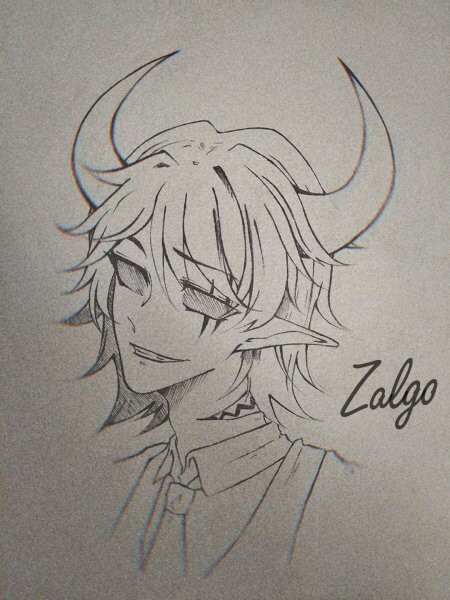 ArtStation - Zalgo Creepypasta Fanart
