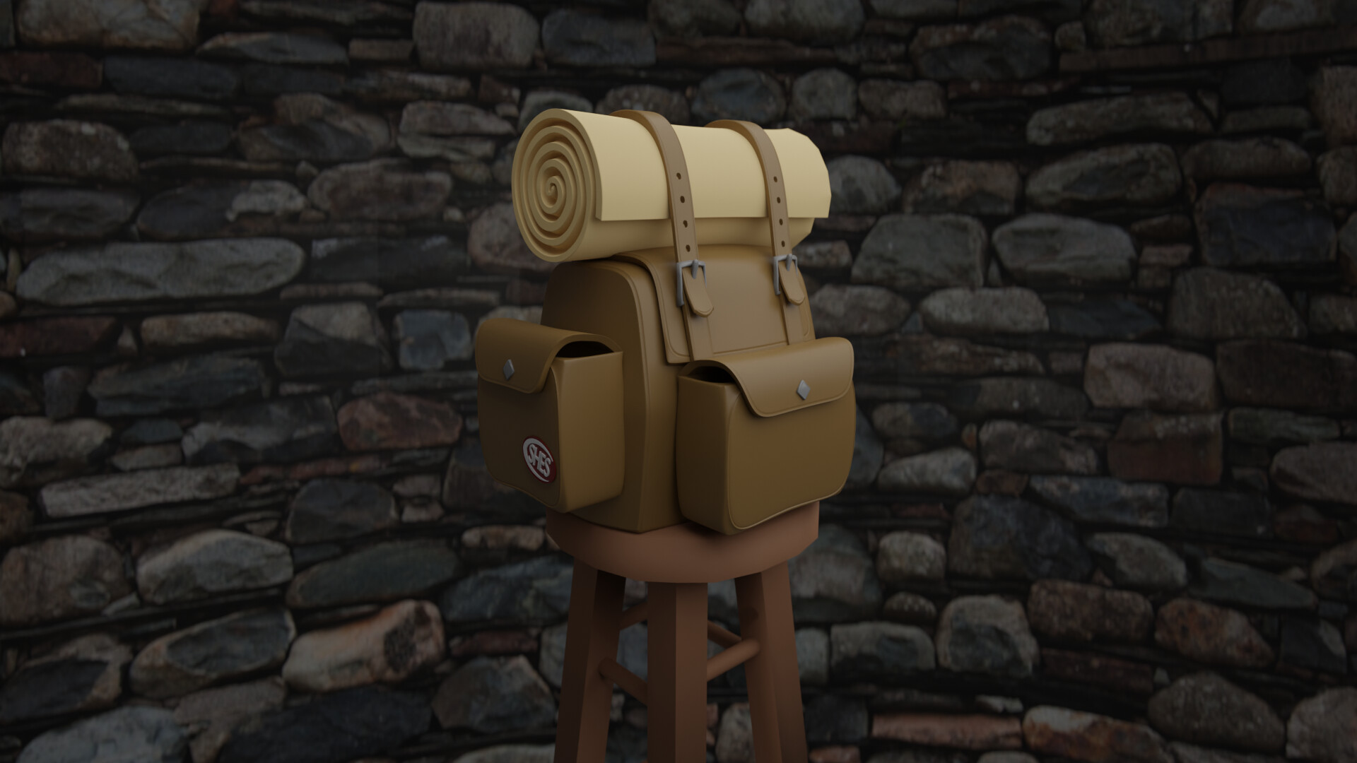 ArtStation - Adventurer's Backpack