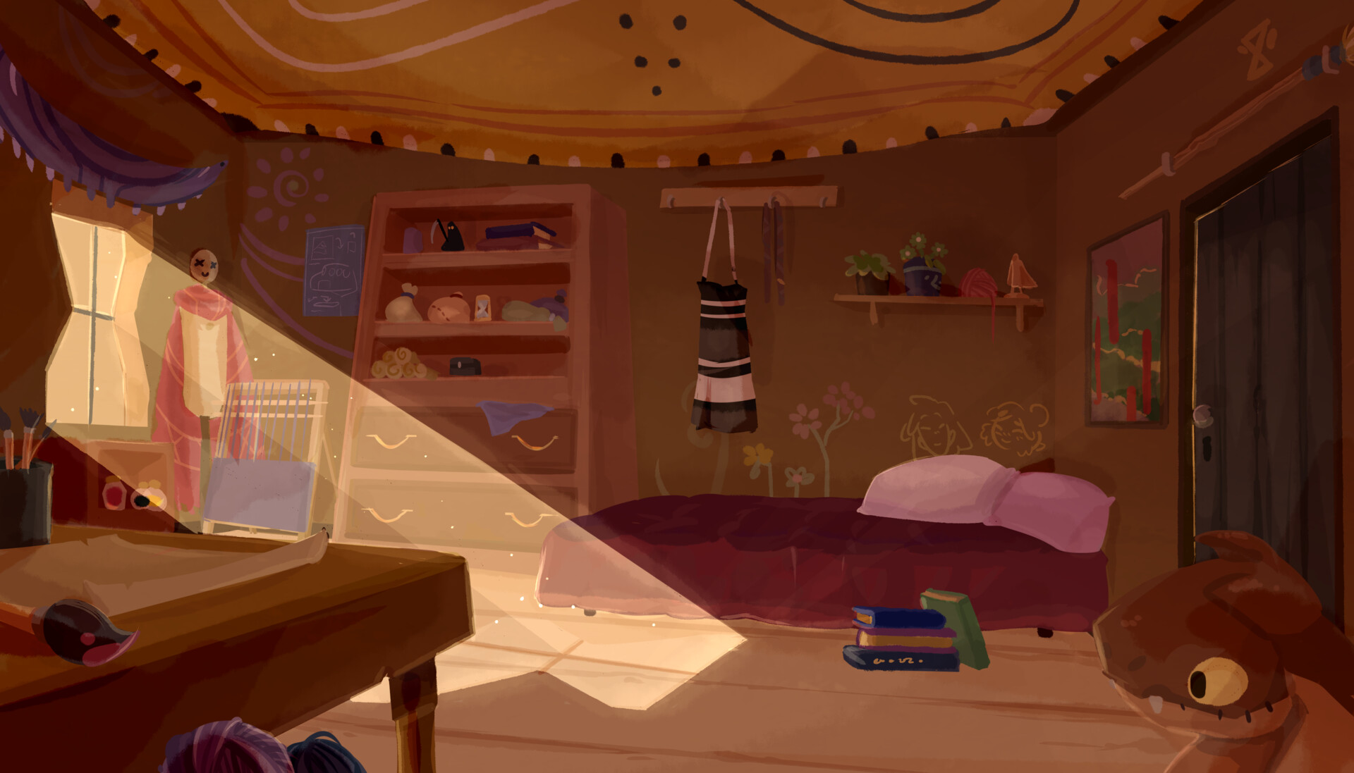ArtStation The Cozy Room