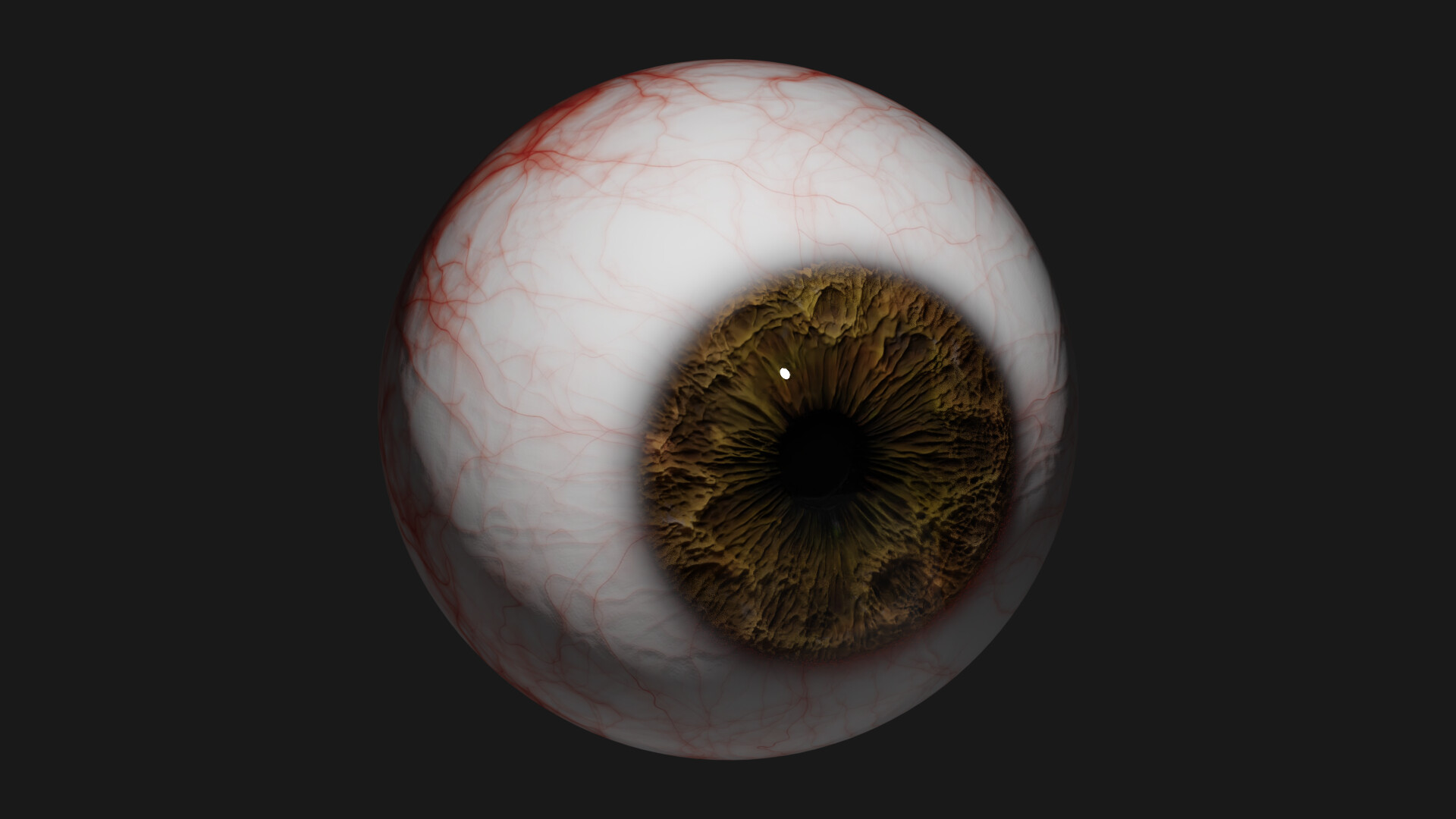 ArtStation Realistic Human Eyeball