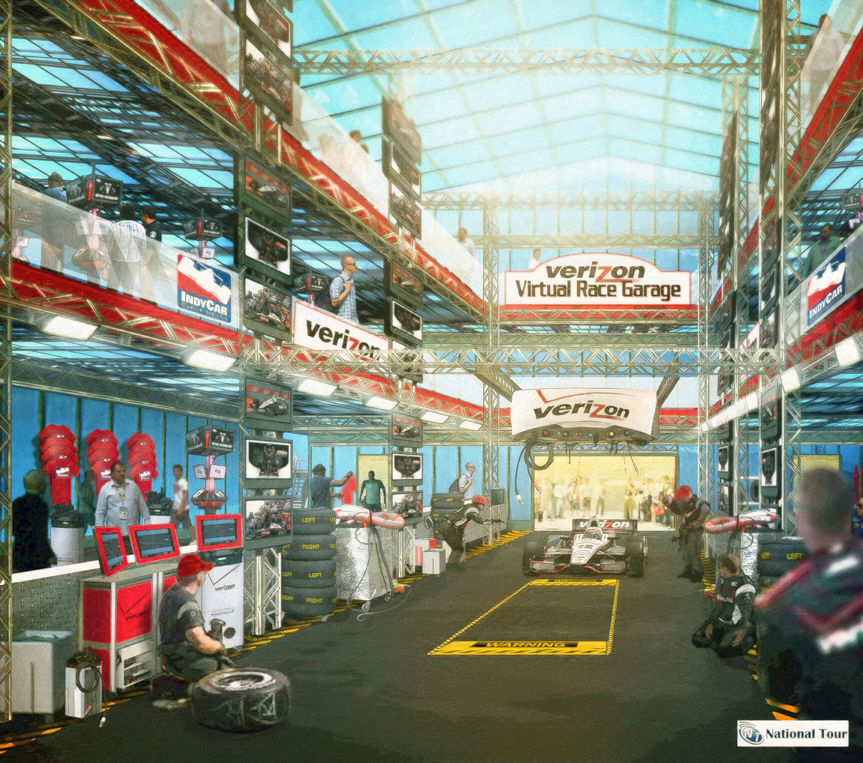 Jumpers Art Verizon Indy Concept Pitch Comps