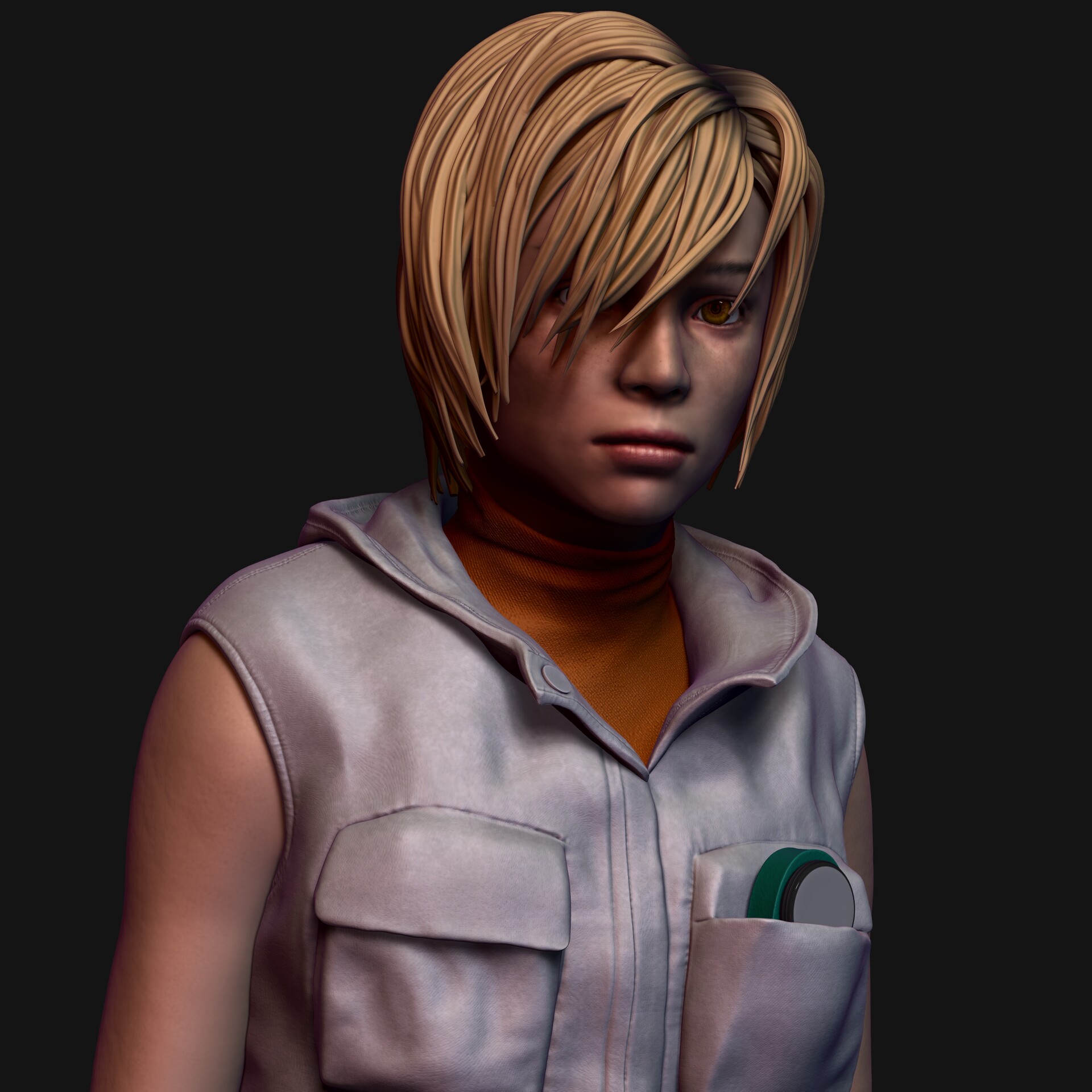 ArtStation - Cheryl Mason (Silent Hill 3) - Fanart