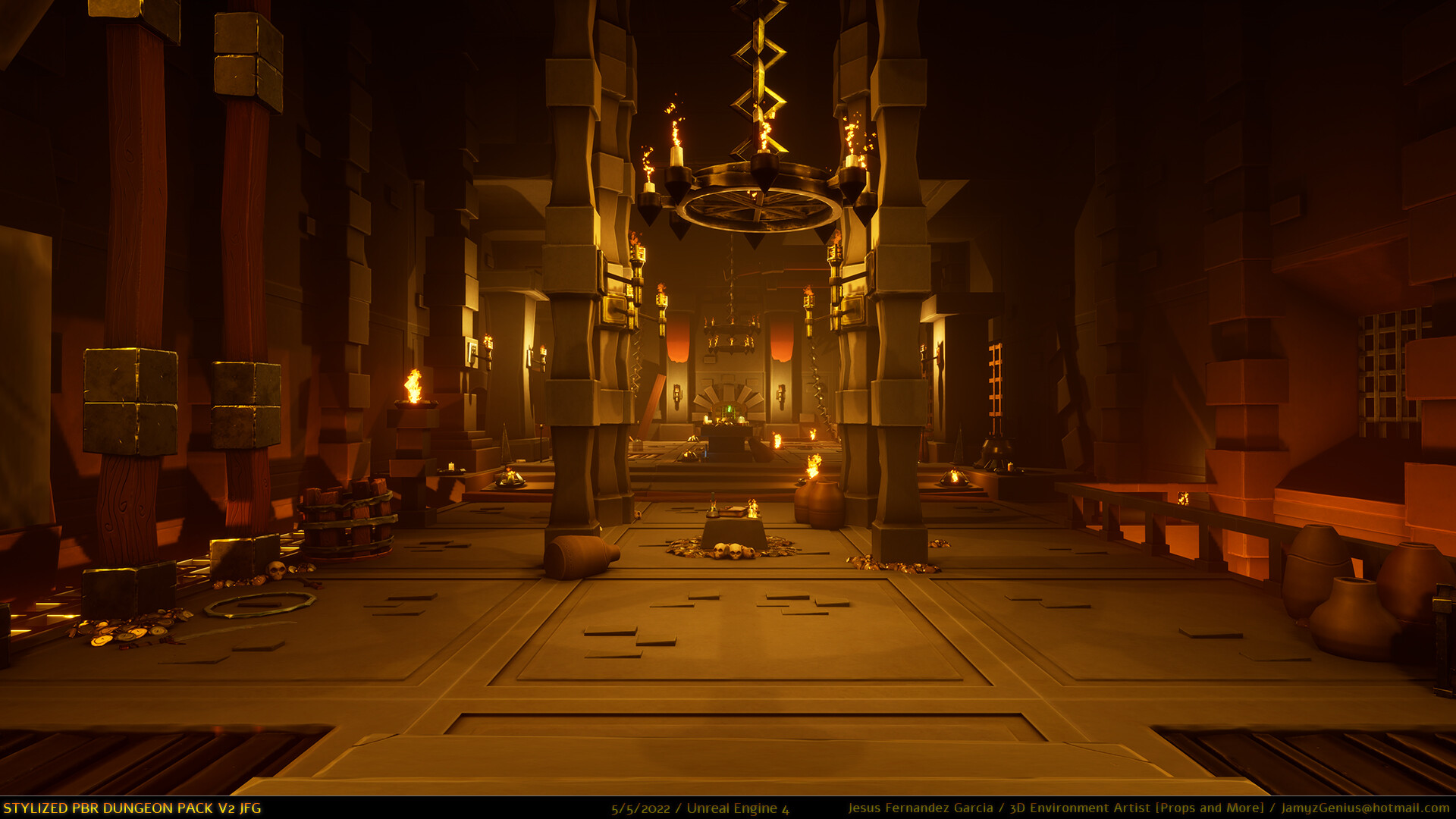 Dungeon Tomb in Environments - UE Marketplace