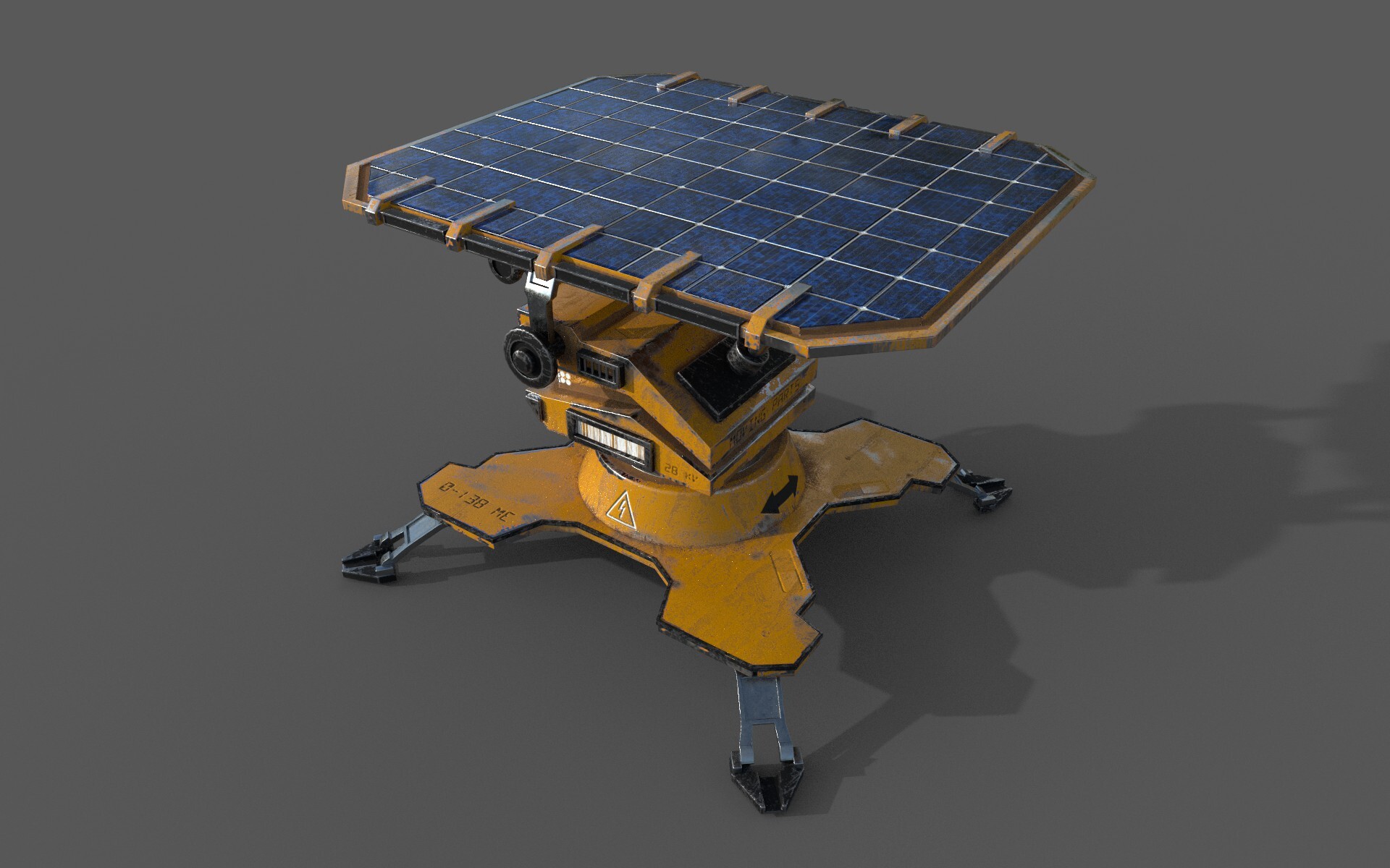 ArtStation - Scifi Solar Panel