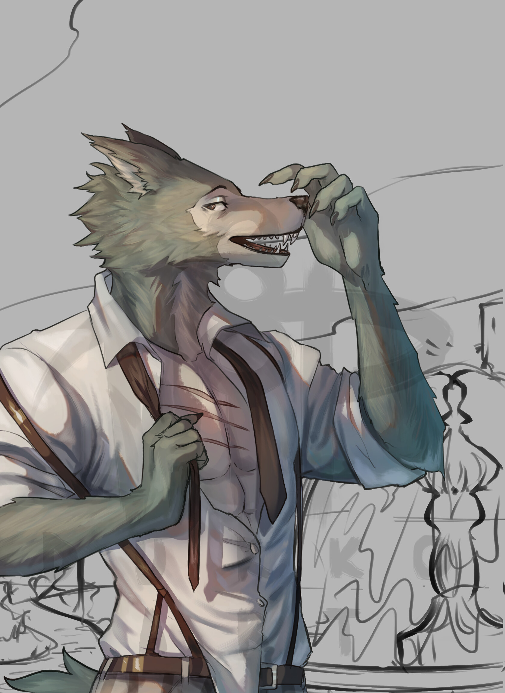 Legoshi — Beastars by Dukko Art — ProUser.Me