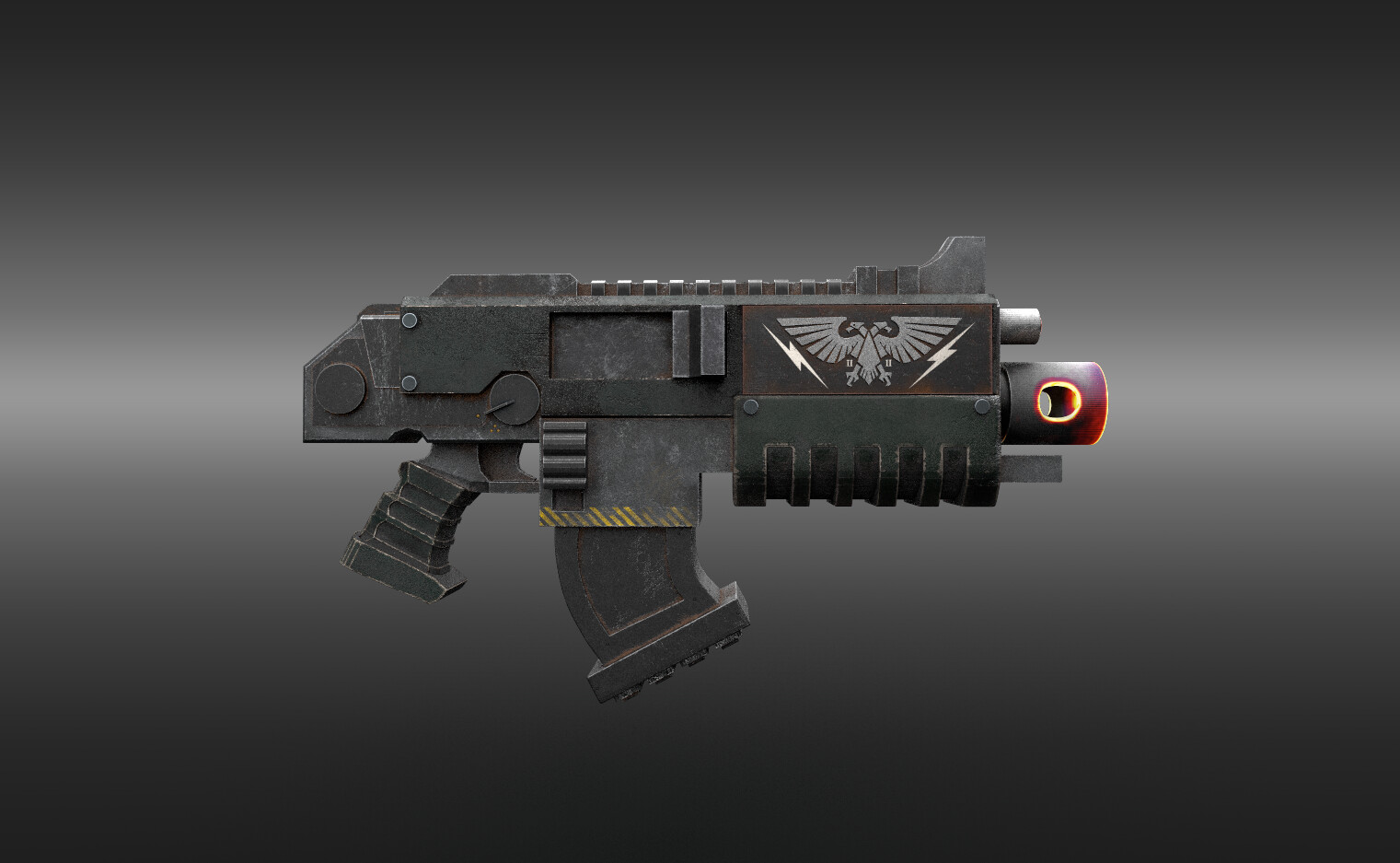 ArtStation Warhammer Godwyn Pattern Bolter