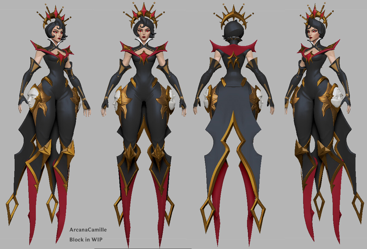 ArtStation - Program Camille skin League of Legends