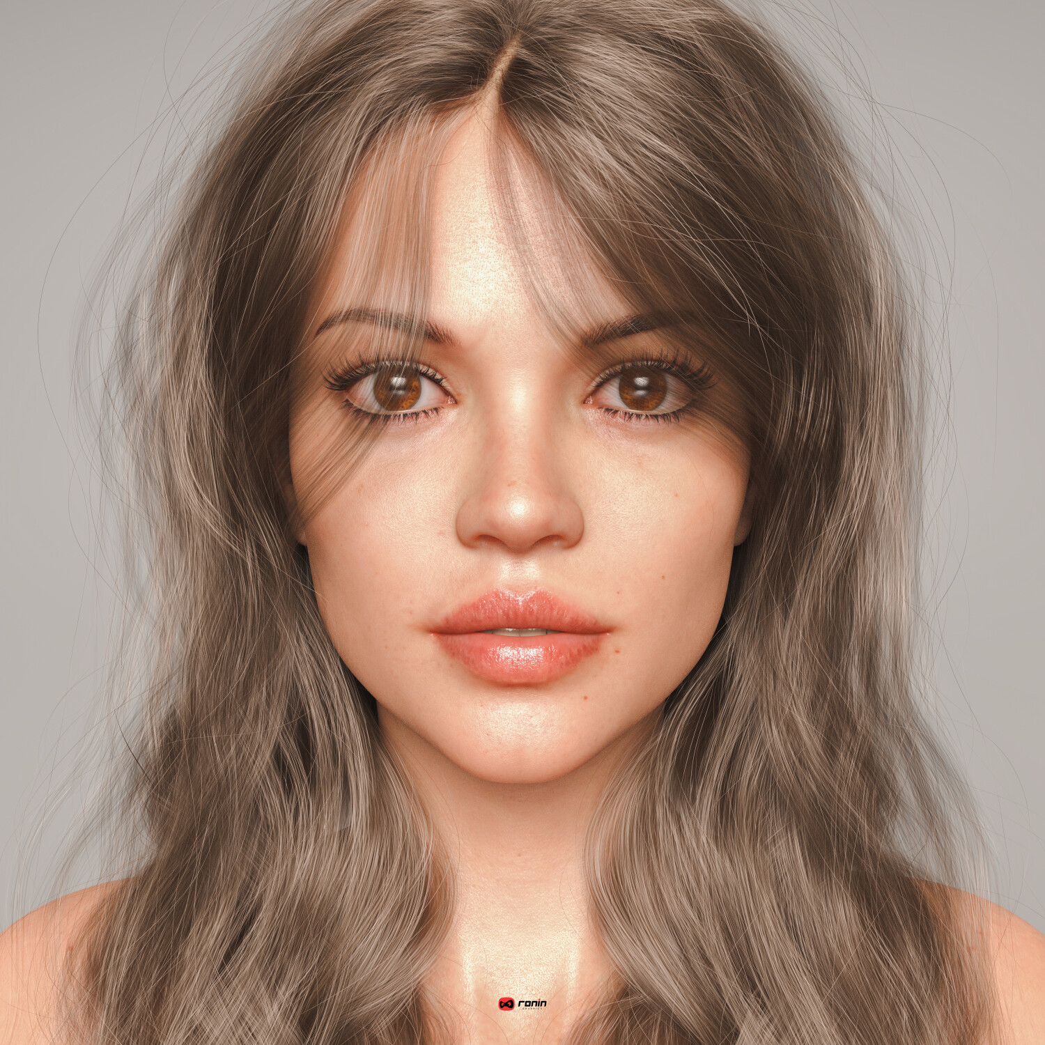 ArtStation - 3D Female Portrait - New Render