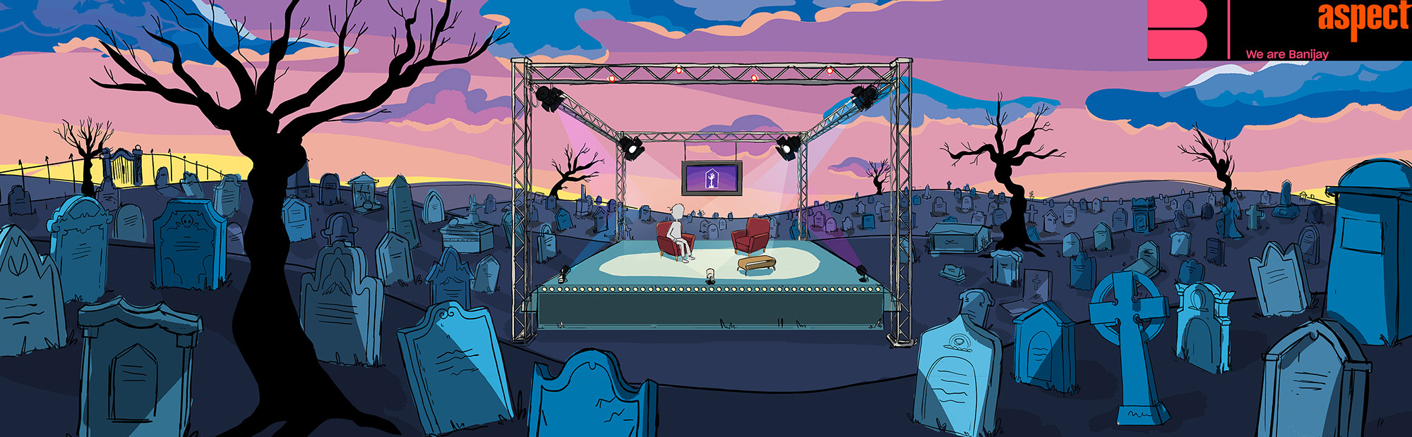 Early Concept for the main stage area for each episode 