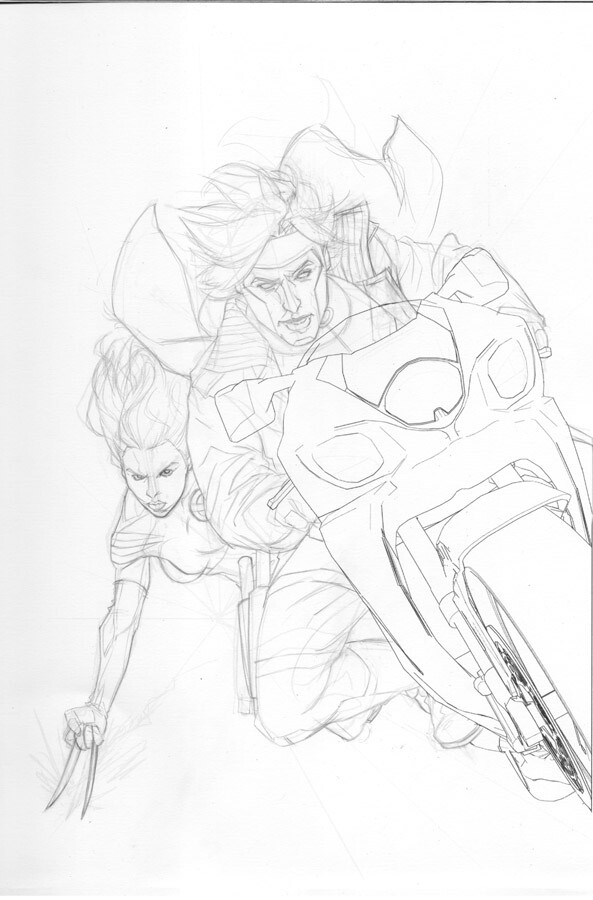 Pencils for X-23 issue 5
