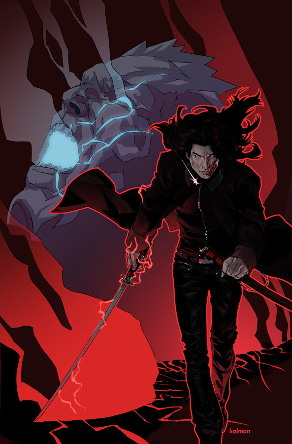Cover art for Artifacts issue 3 featuring Ian Nottingham