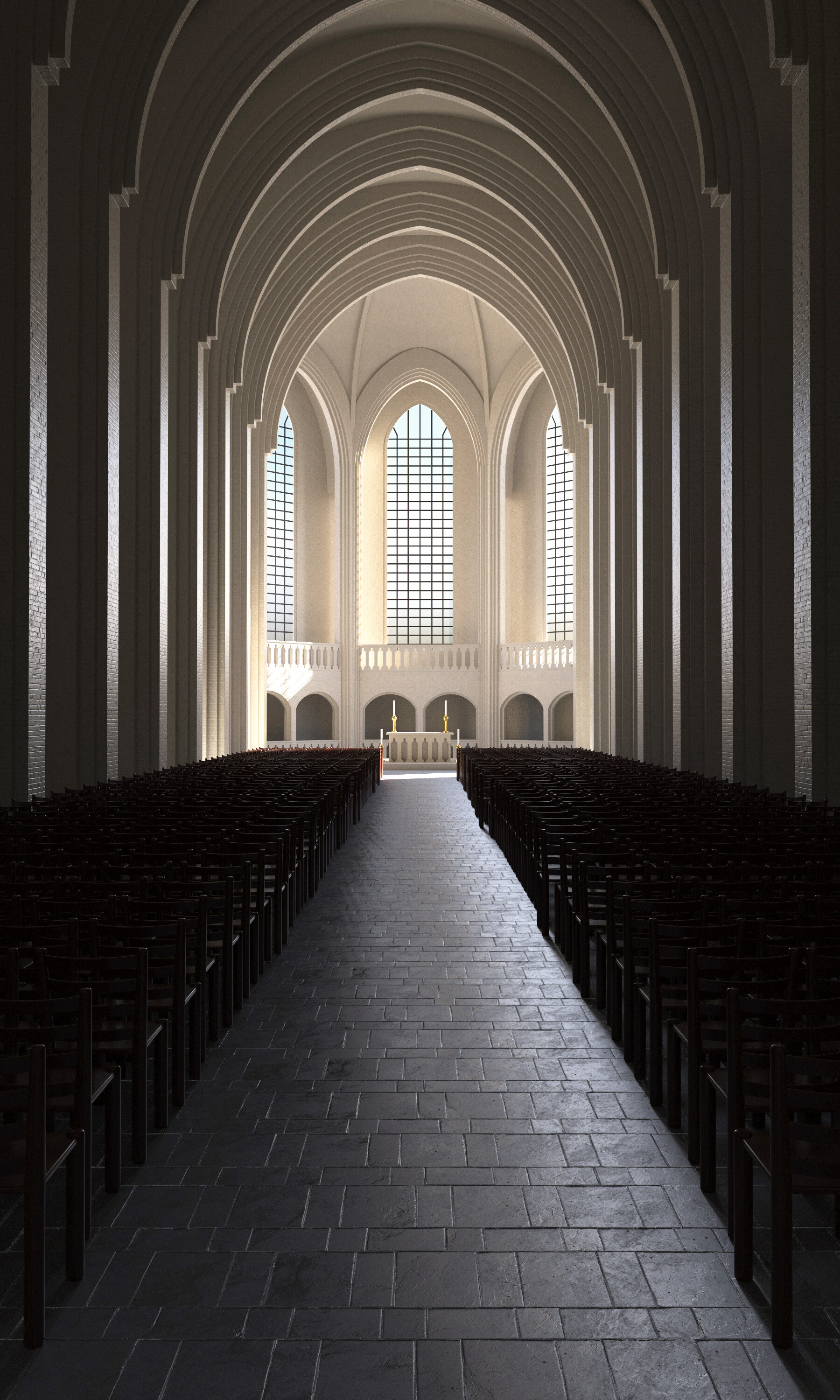 ArtStation Cathedral Great Hall