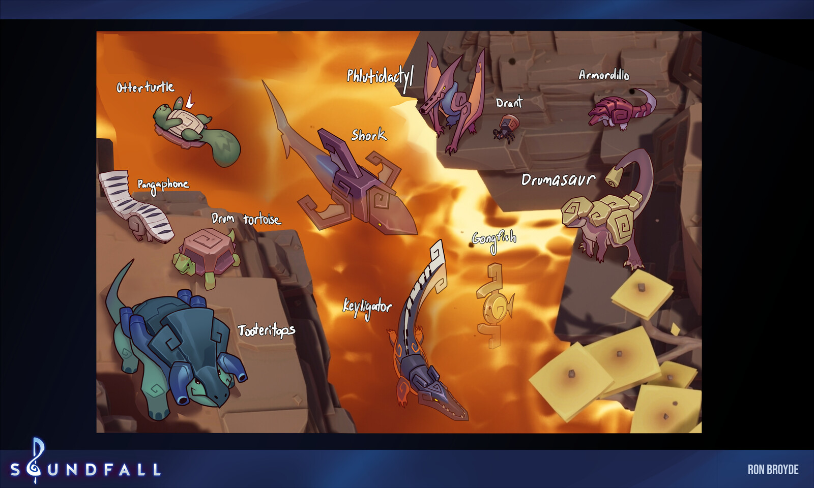 Volcano animals