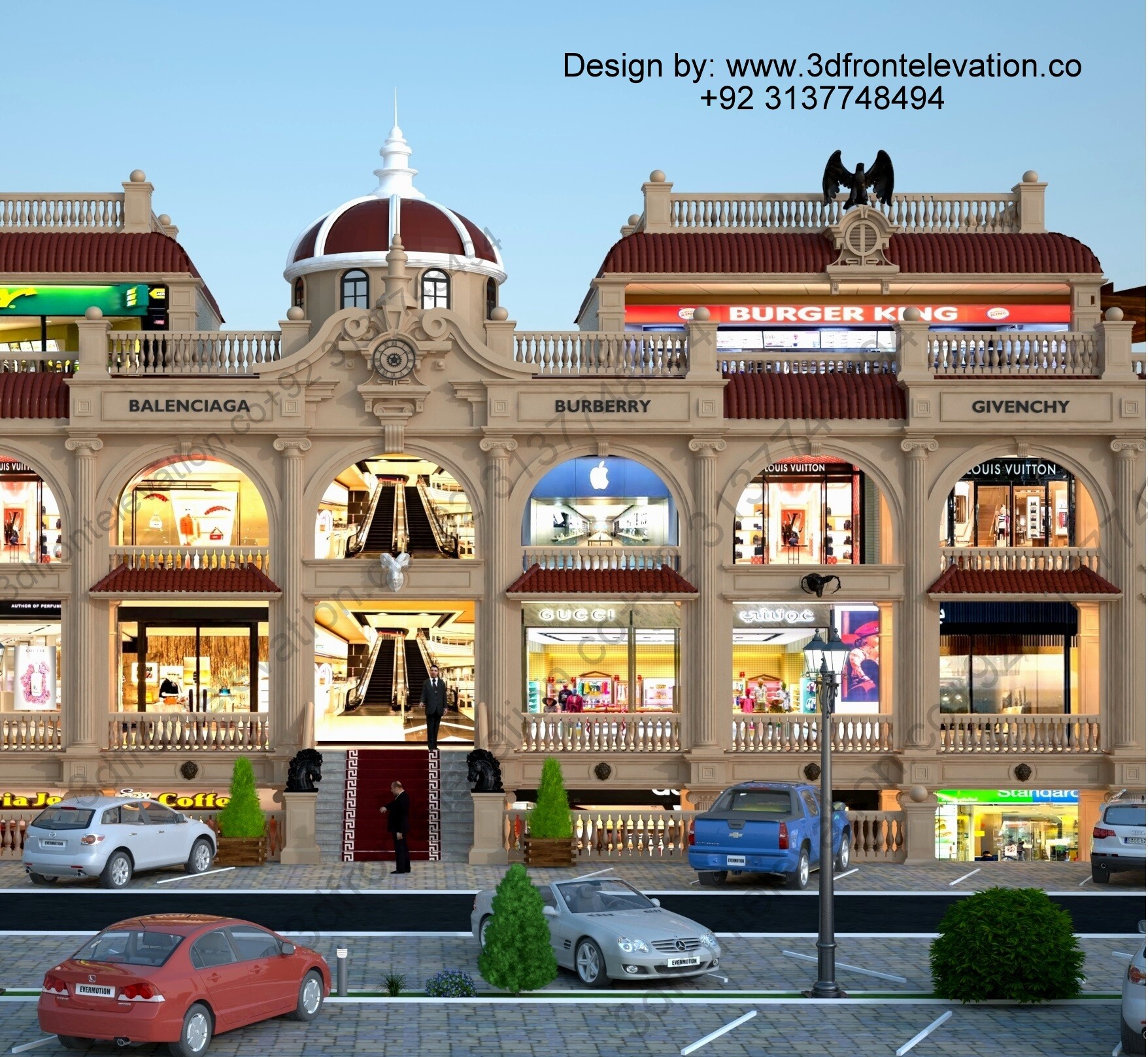 Architect for Design 3dfrontelevation.co 6+ Commercial Building