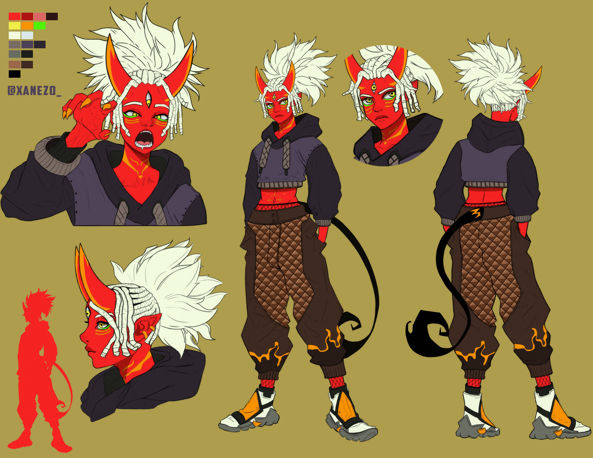 ArtStation - Style Exploration and Character Sheet practice for Animation