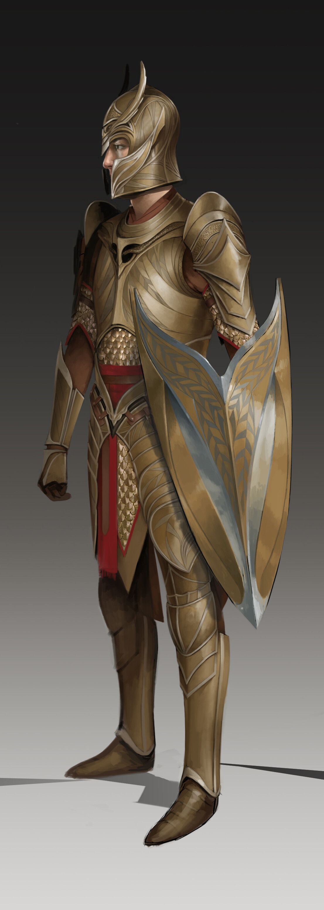 Skyblivion on X: Cyrodilic chainmail armor by our concept artist