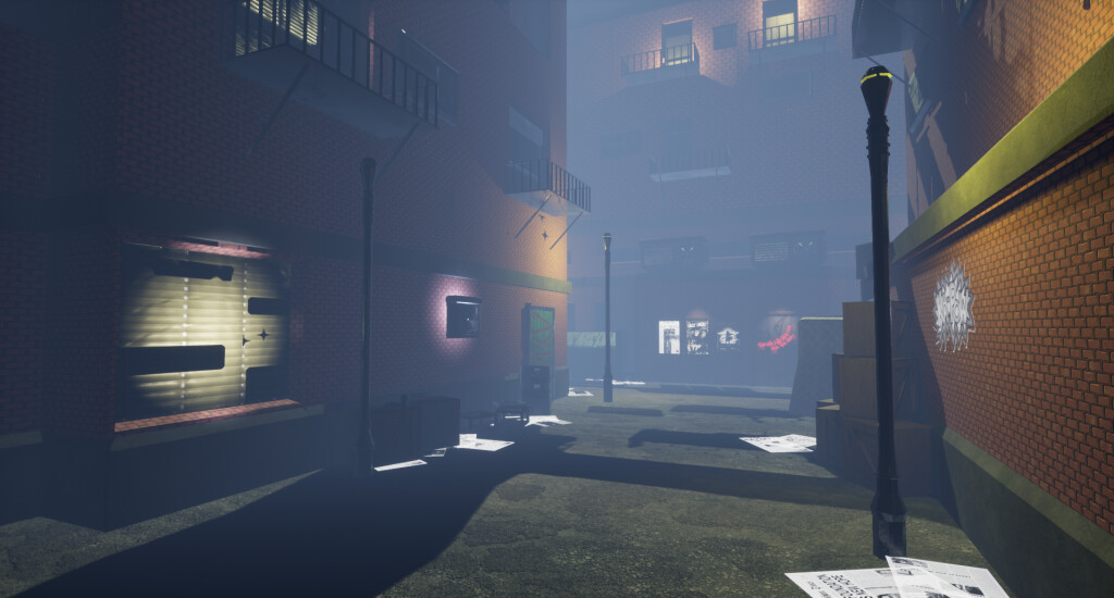 ArtStation - Crime Alley 3D Environment