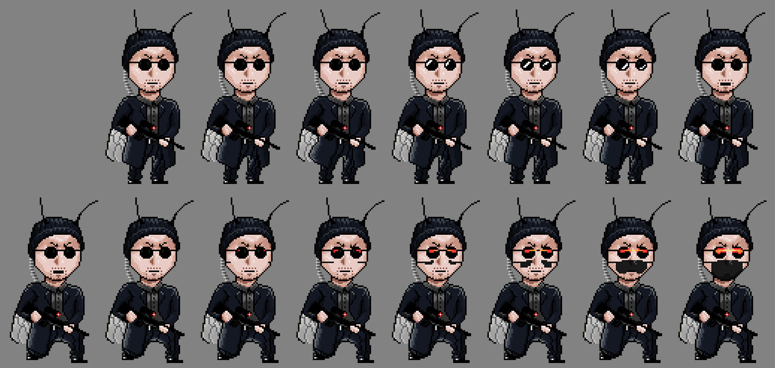 Park_JungHyun - Dot01 P-Project Characters