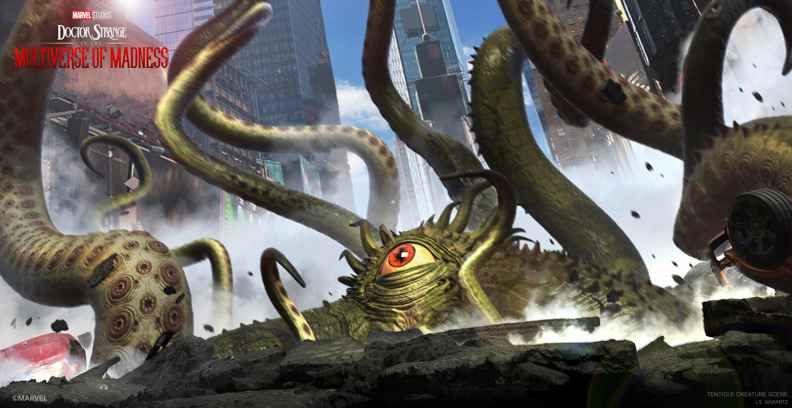 DOCTOR STRANGE in the Multiverse of Madness: Gargantos Designs