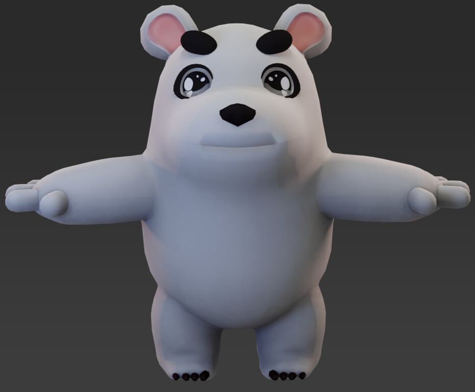 ArtStation - Cute Bear Character