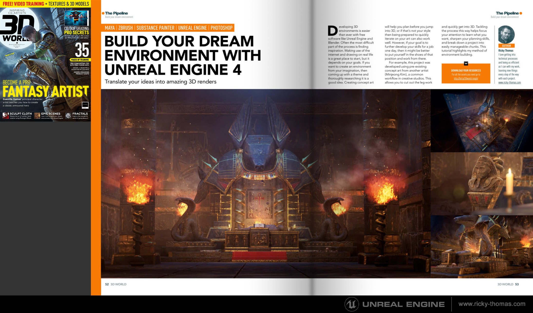 3D World Magazine - March 2021 - Spread 1