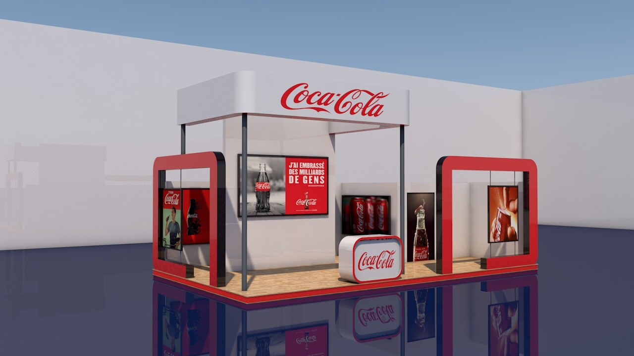 ArtStation Stand CocaCola