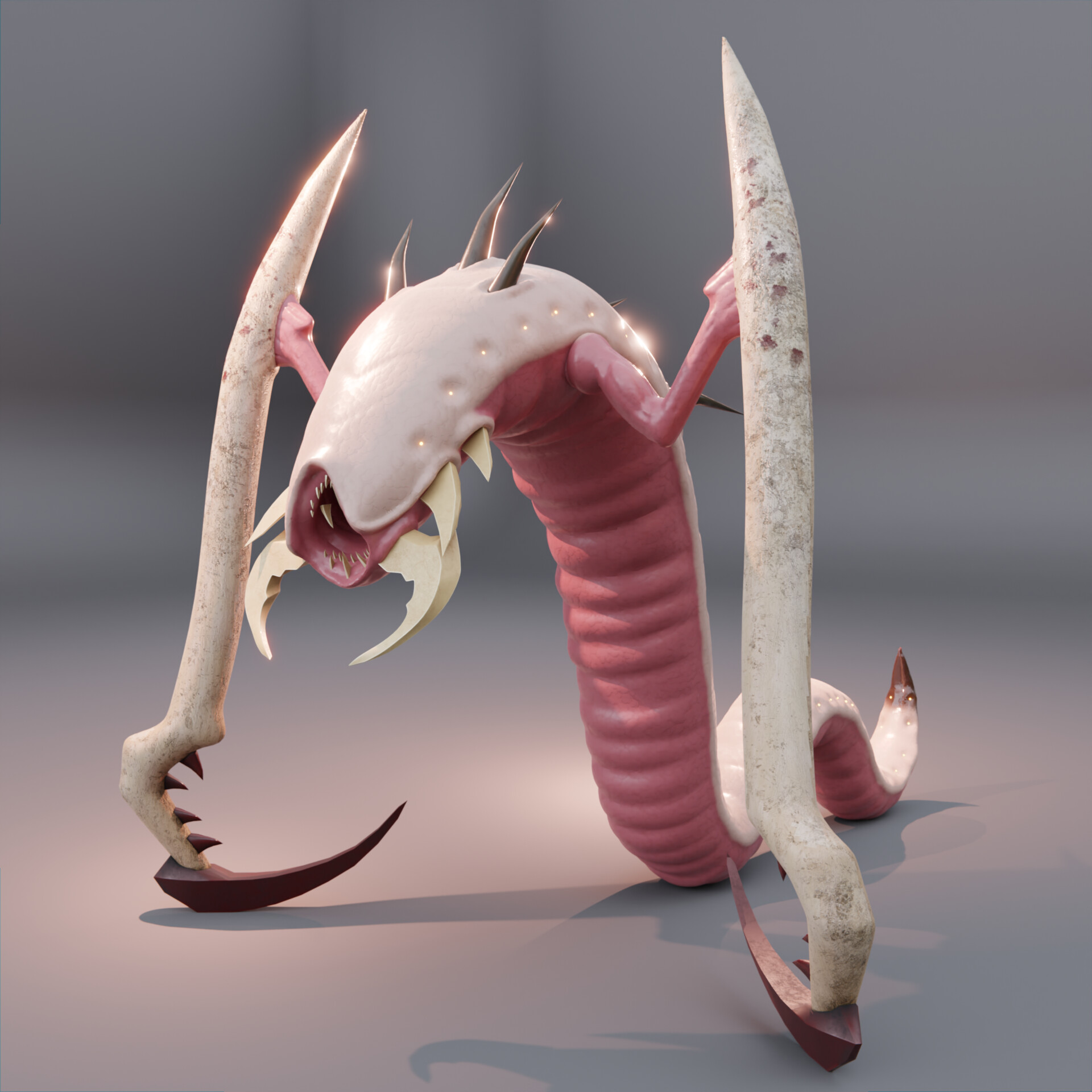 ArtStation Hunter Worm