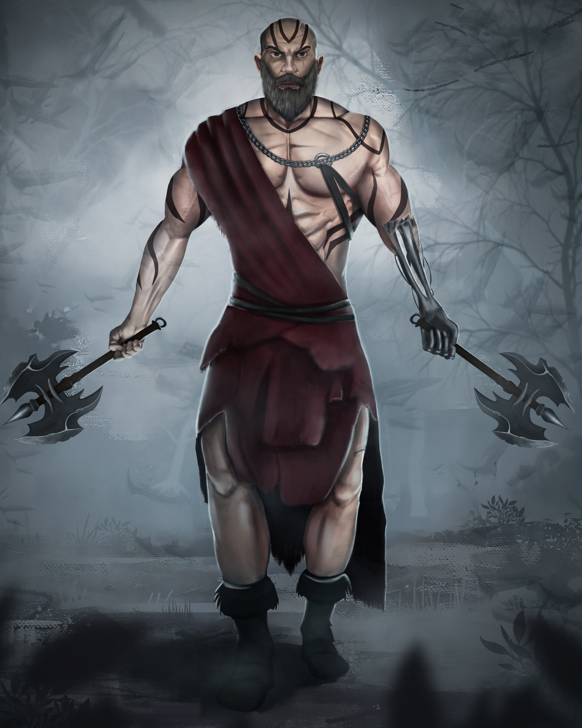 ArtStation The Goliath Warrior