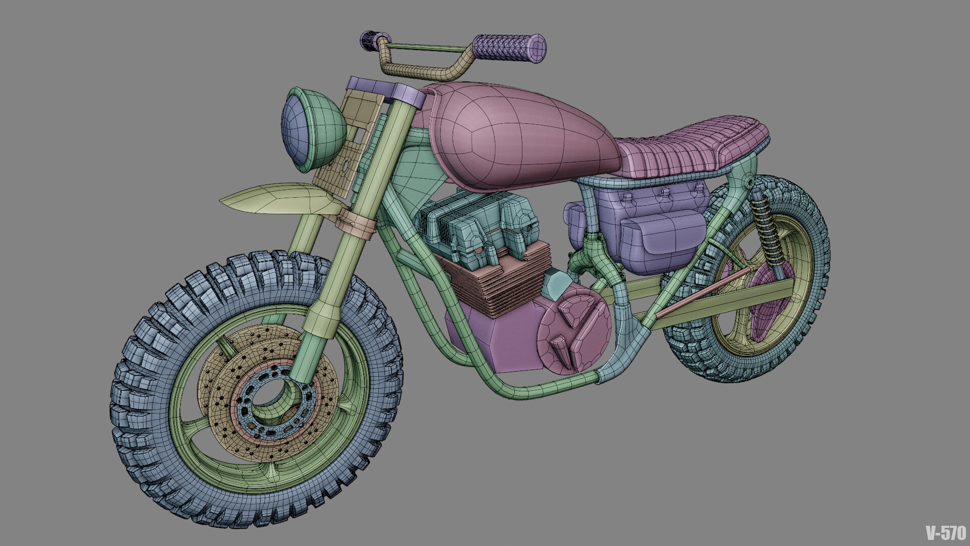 ArtStation Motorcycle (WIP) - Main Image