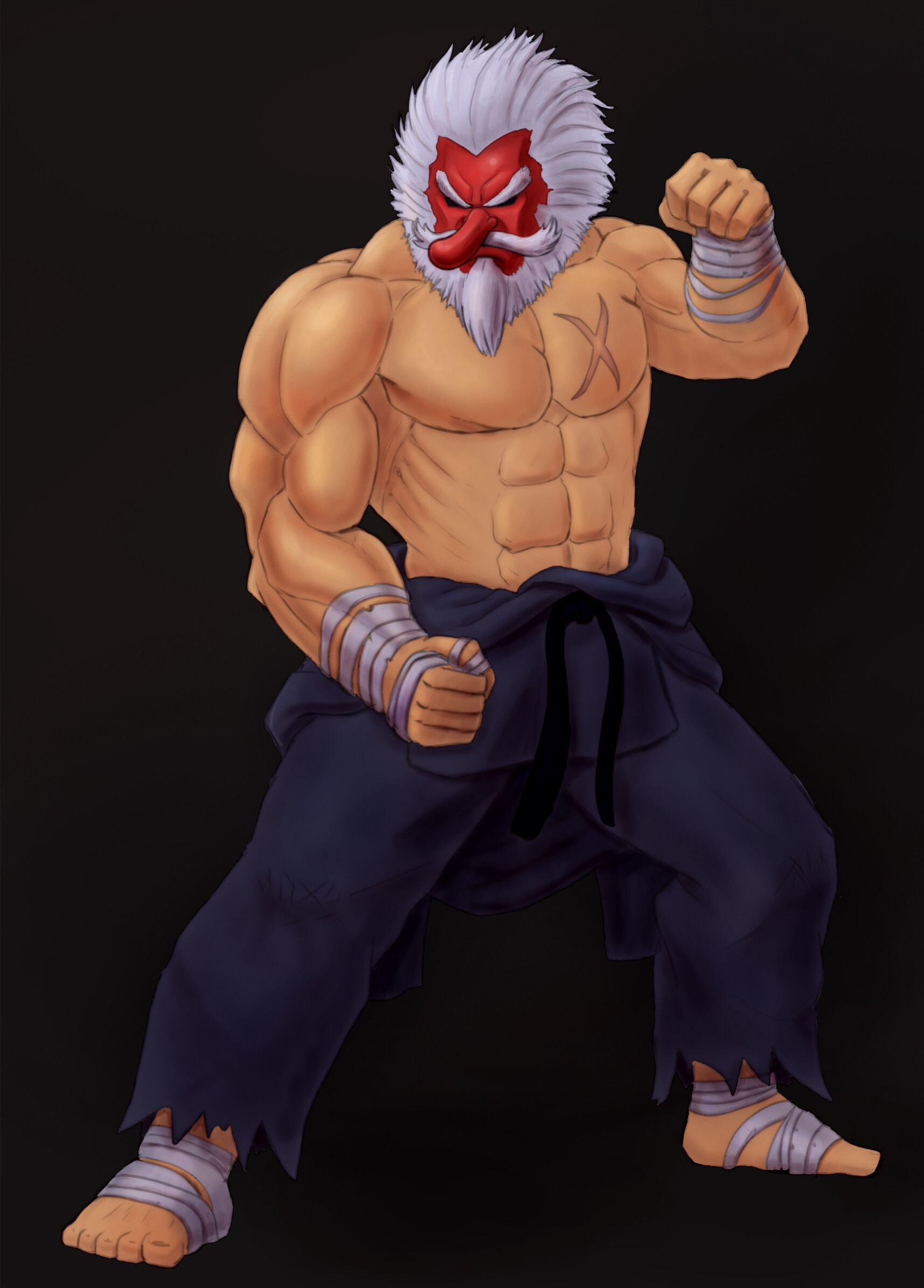 ArtStation - Serious Mr Karate