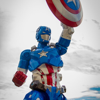SEN-TI-NEL'S Captain America "Fighting Armor"