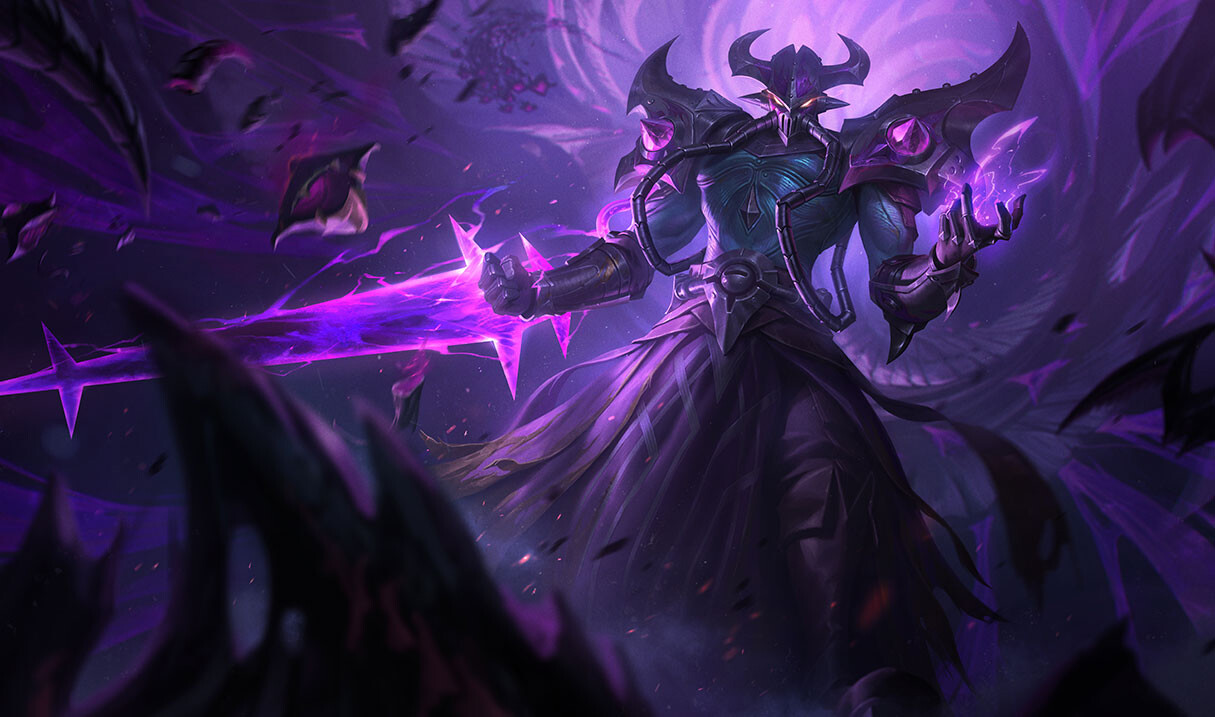 Riot Version. They made the blade more readable. Mine was too messy I think.