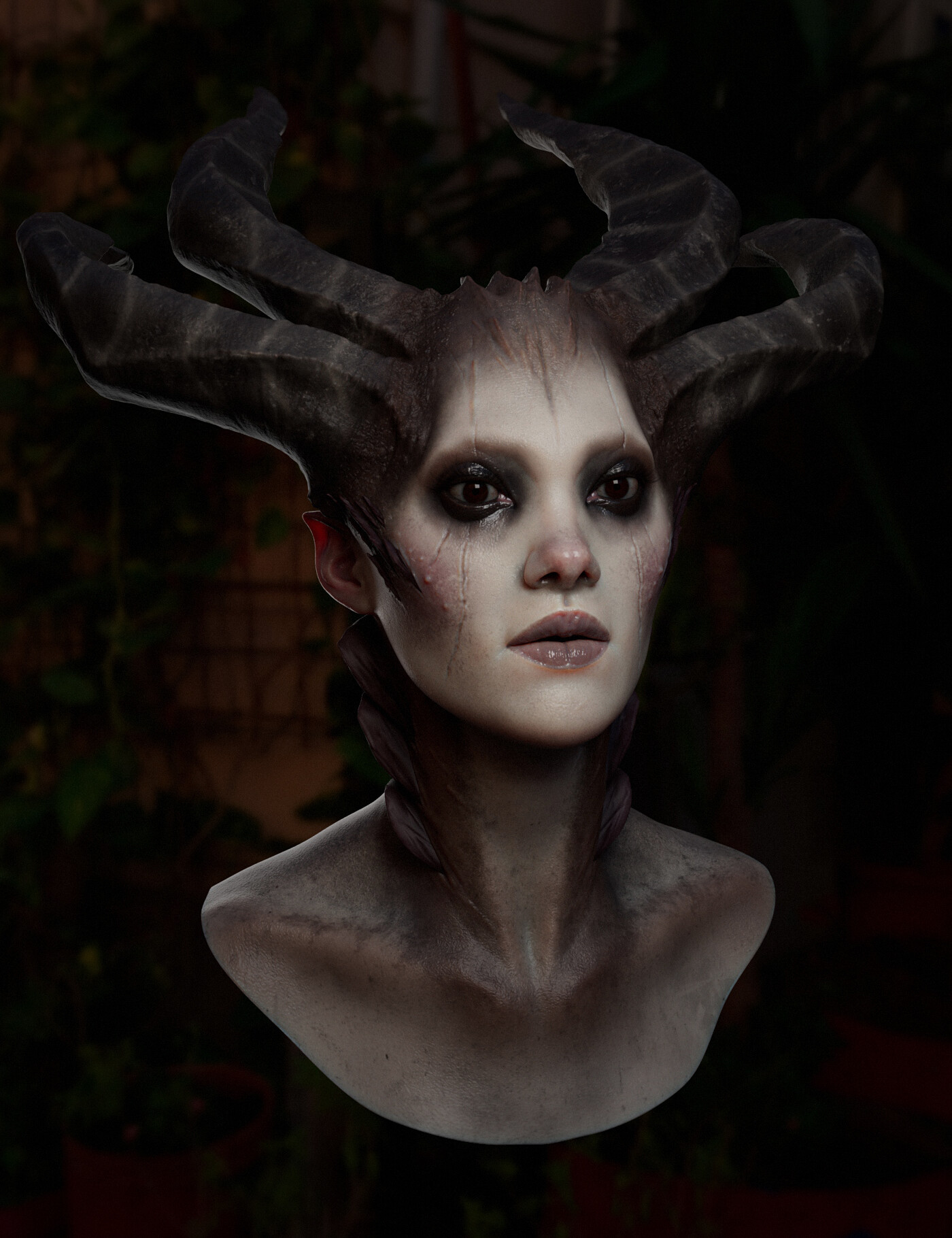 ArtStation Horns girl